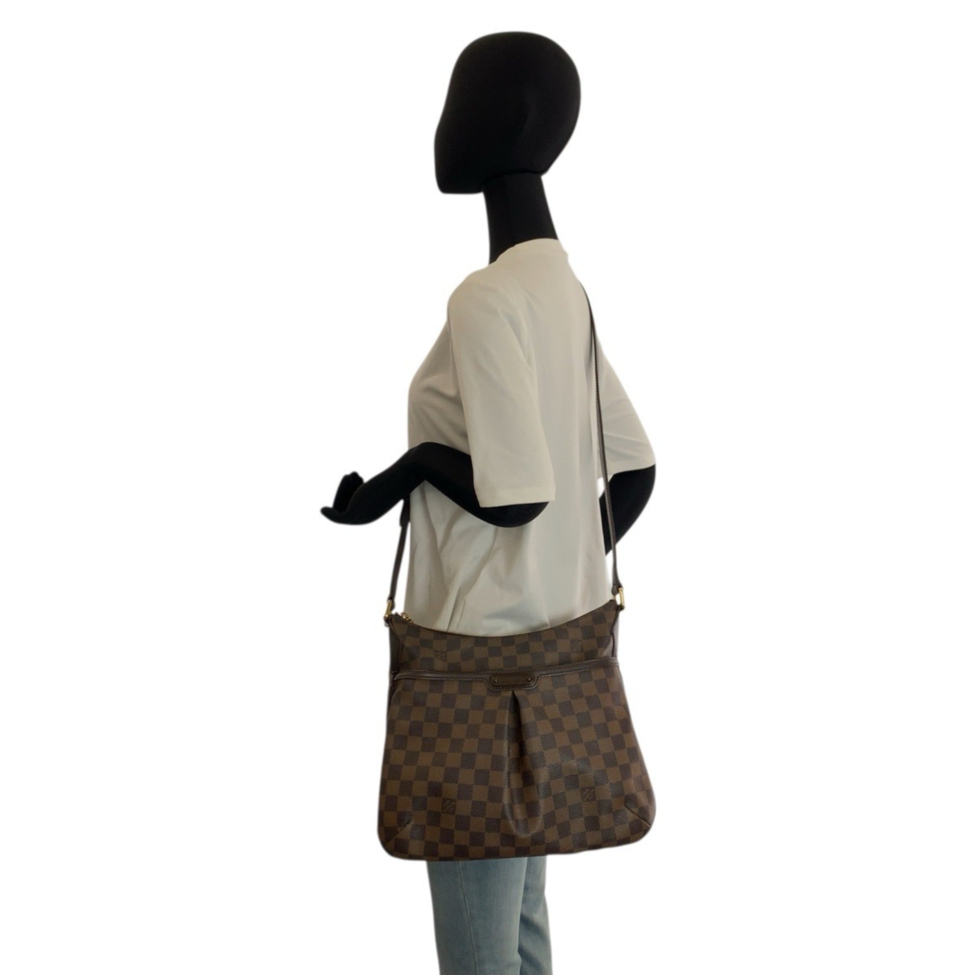 Louis Vuitton Brown Pvc Pochette Shoulder Bag (Pre-Owned)