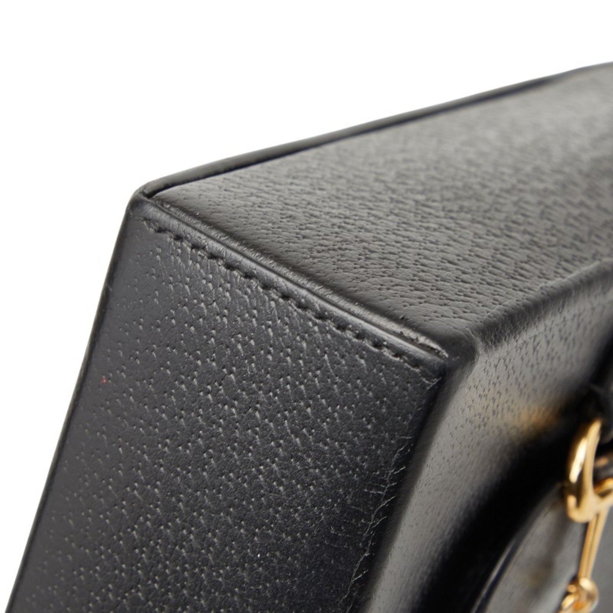 Gucci Black Leather Shoulder Bag (Pre-Owned)