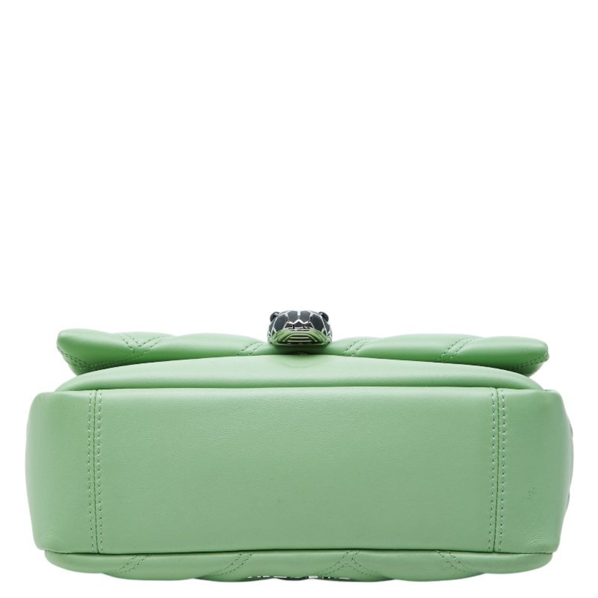 Bvlgari Green Leather Shoulder Bag (Pre-Owned)