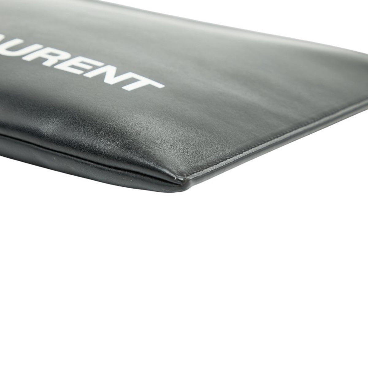 Saint Laurent Black Multi-Color Leather Clutch Bag (Pre-Owned)