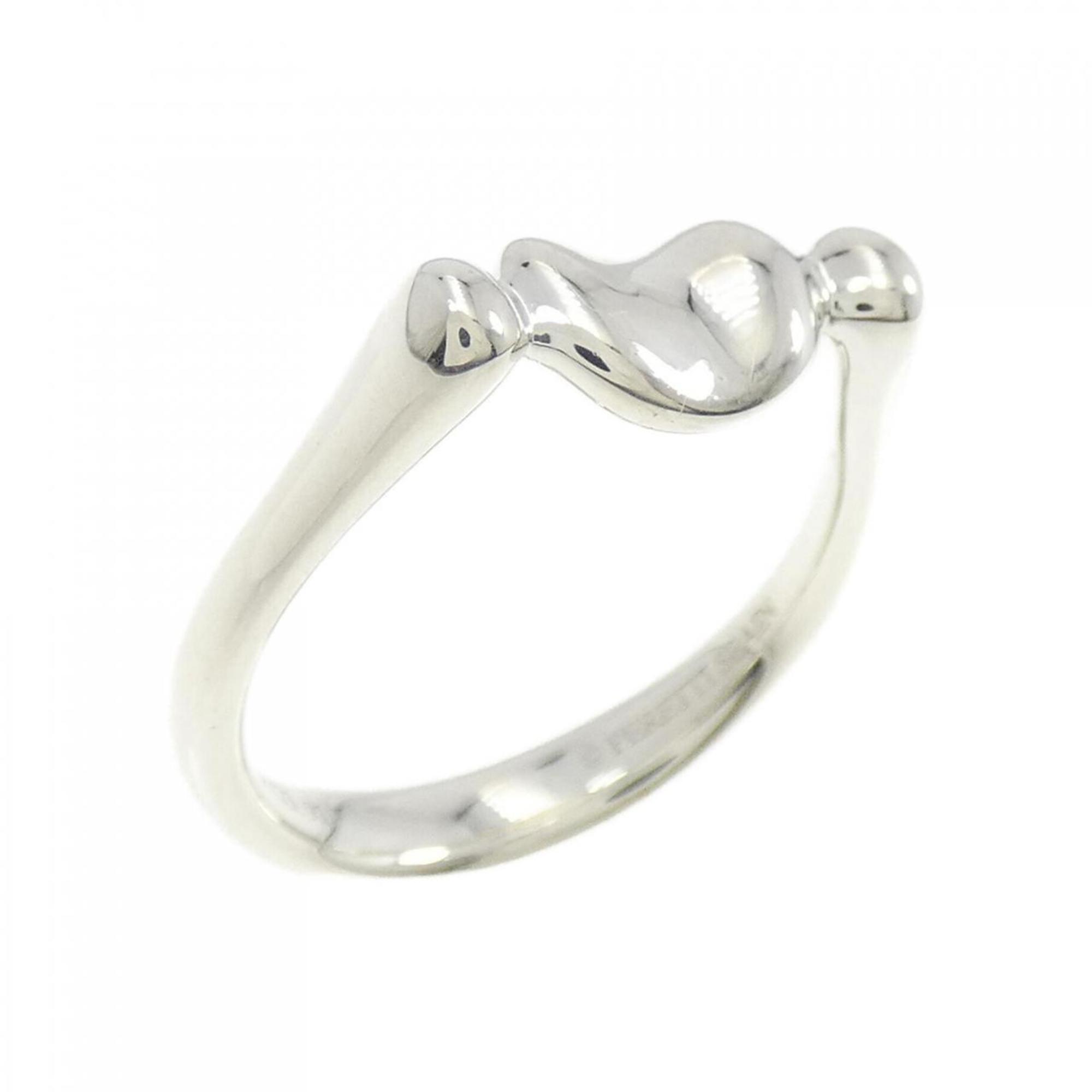 Tiffany Silver Silver 925 Band Ring (Pre-Owned)