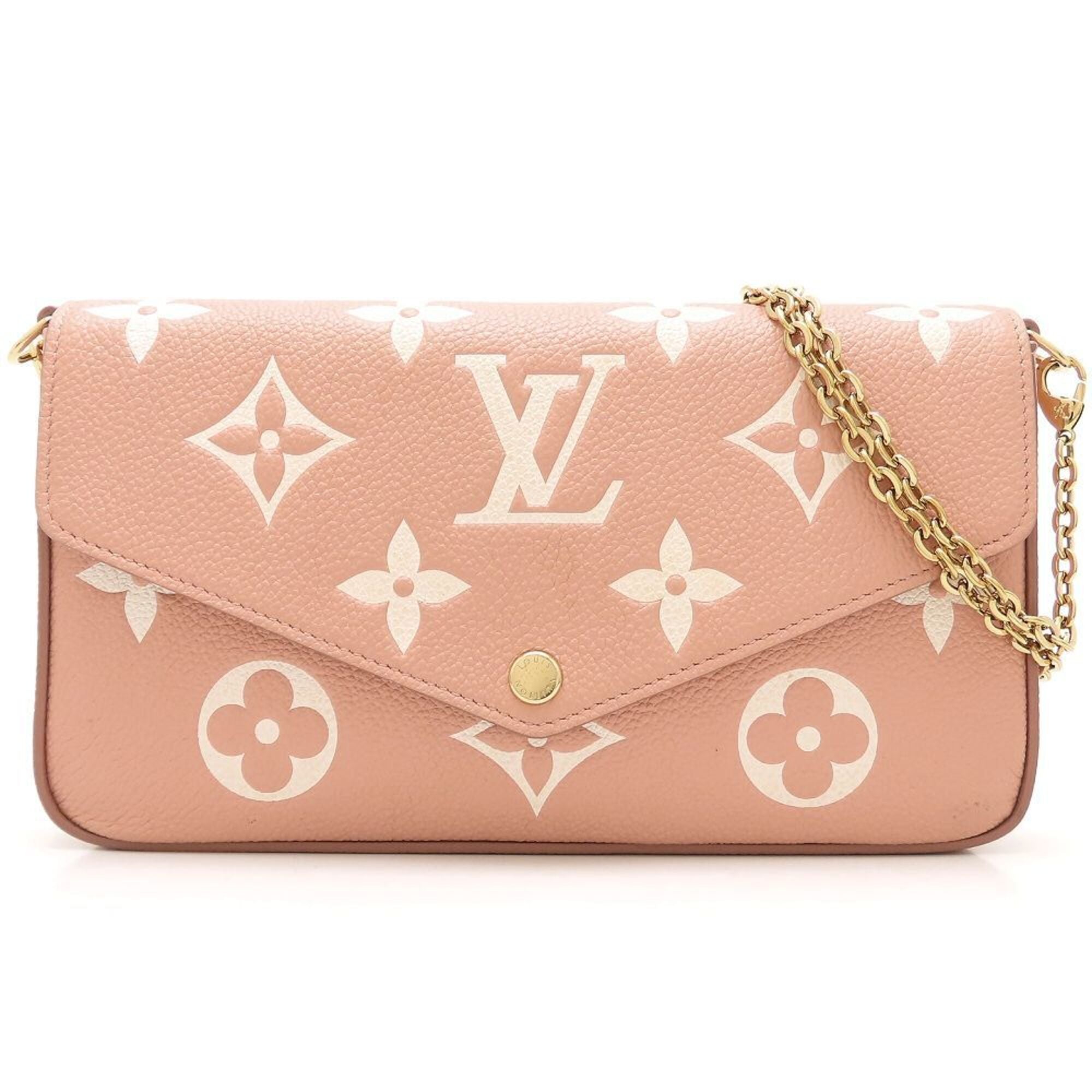 Louis Vuitton Leather Pochette Shoulder Bag (Pre-Owned)
