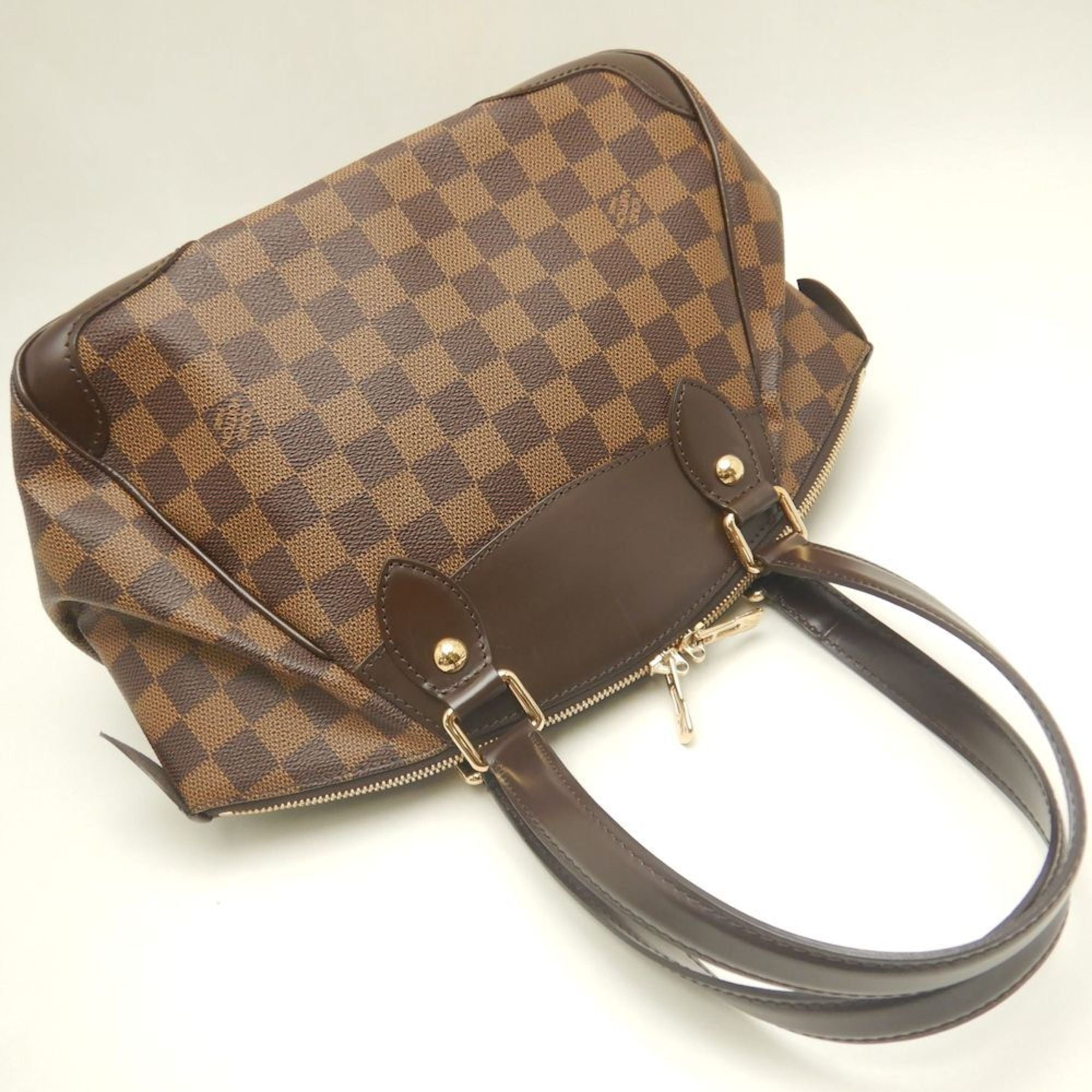 Louis Vuitton Damier Ebene Pvc Handbag (Pre-Owned)