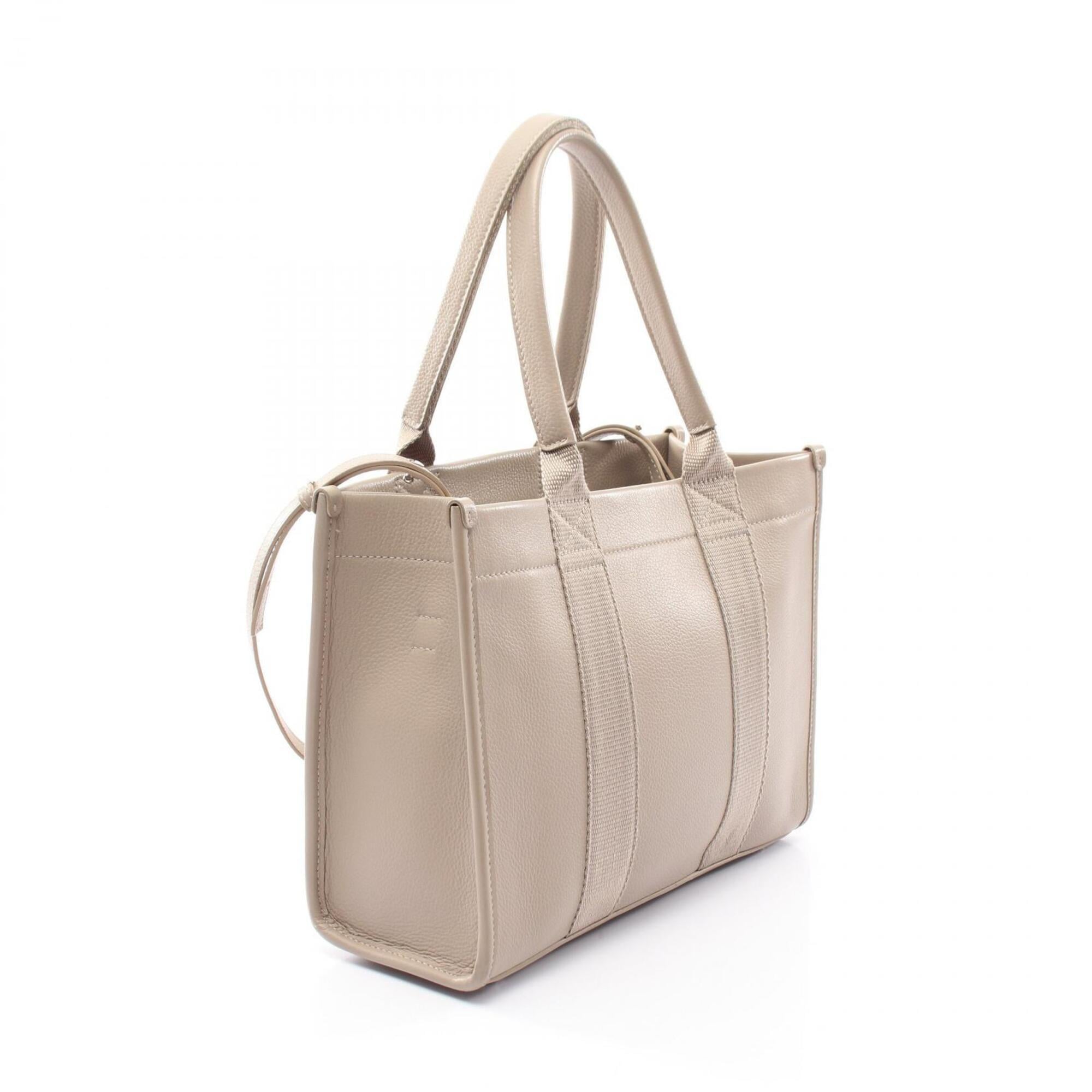 Balenciaga Beige Leather Tote Bag (Pre-Owned)
