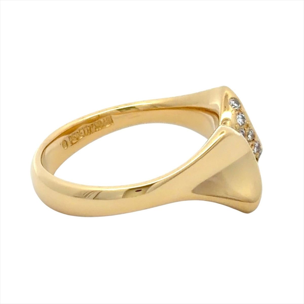 Tiffany Yellow Gold (18K) Band Ring (Pre-Owned)