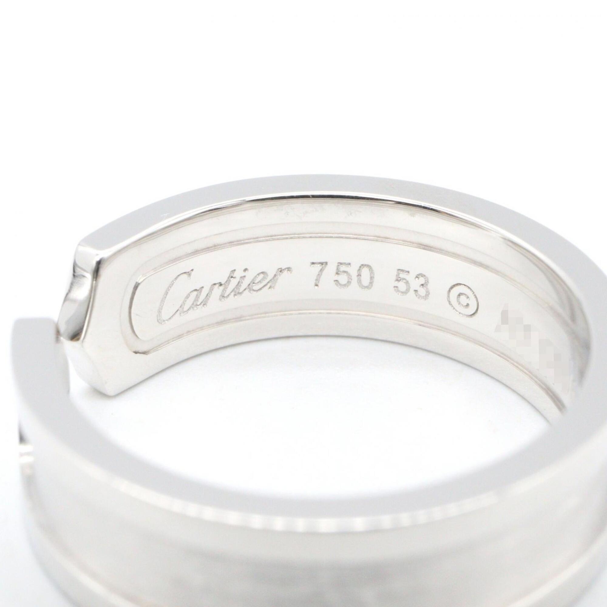 Cartier Silver White Gold (18K) Band Ring (Pre-Owned)