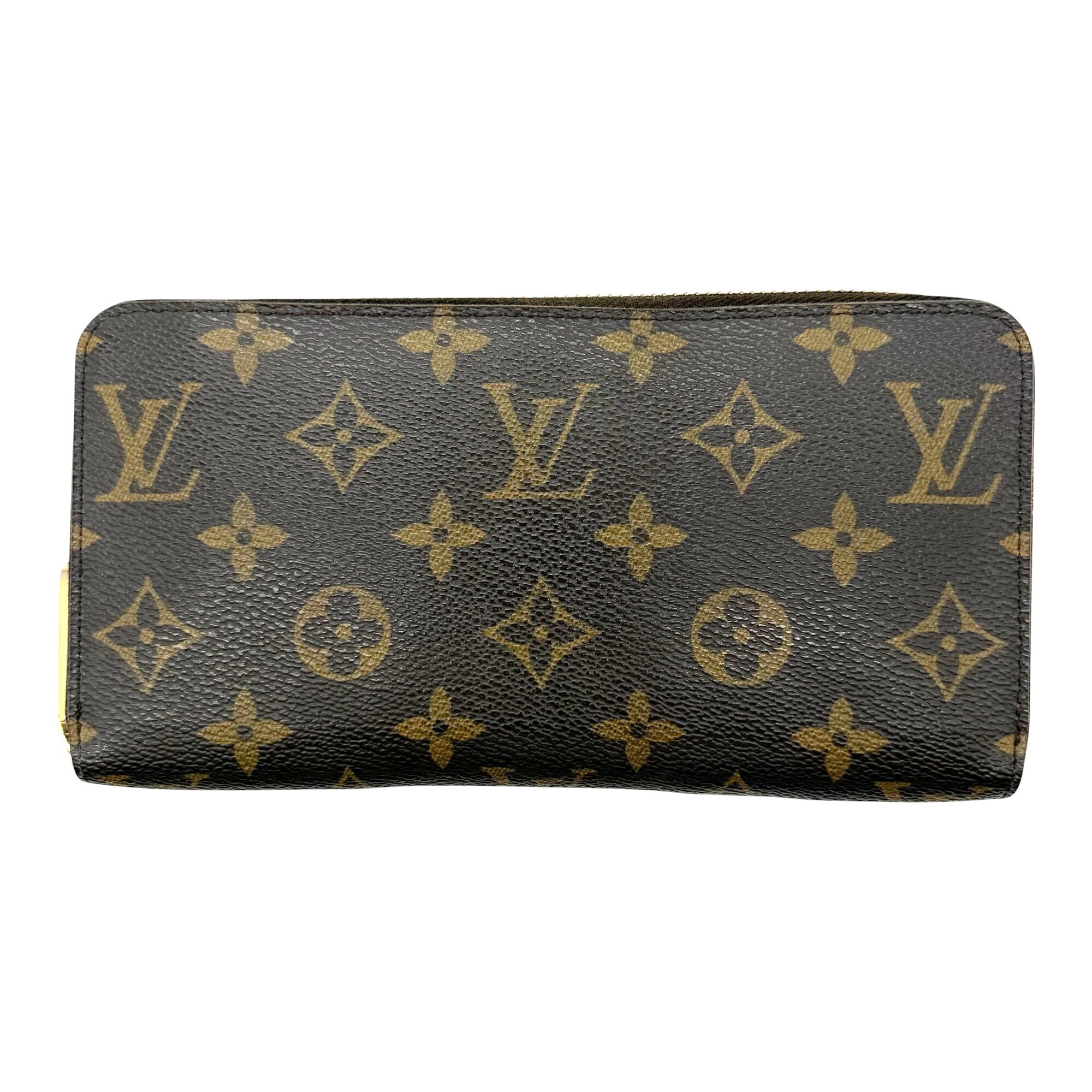 Louis Vuitton Brown Monogram Long Wallet (Bi-Fold) (Pre-Owned)