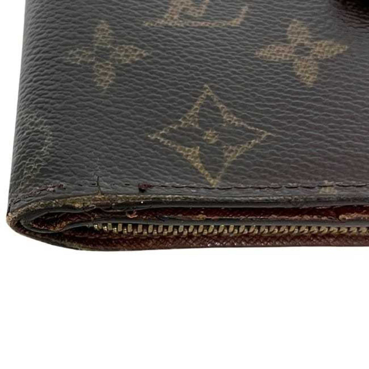 Louis Vuitton Brown Monogram Wallet (Bi-Fold) (Pre-Owned)