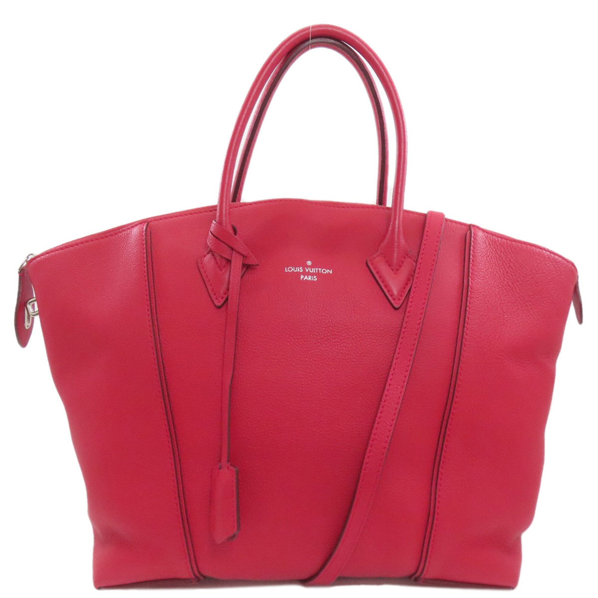 Louis Vuitton Red Color Tote Bag (Pre-Owned)