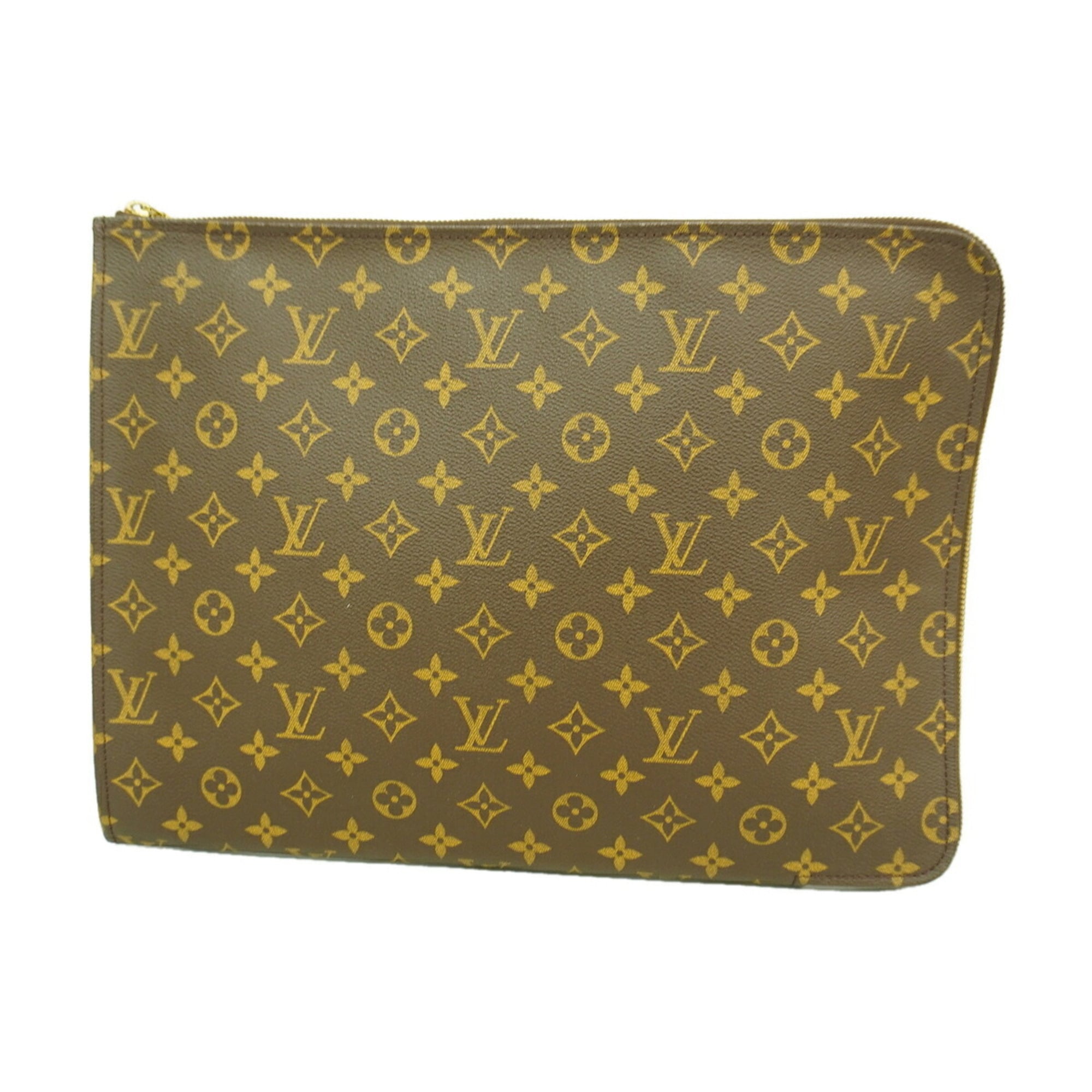 Louis Vuitton Brown Clutch Bag (Pre-Owned)