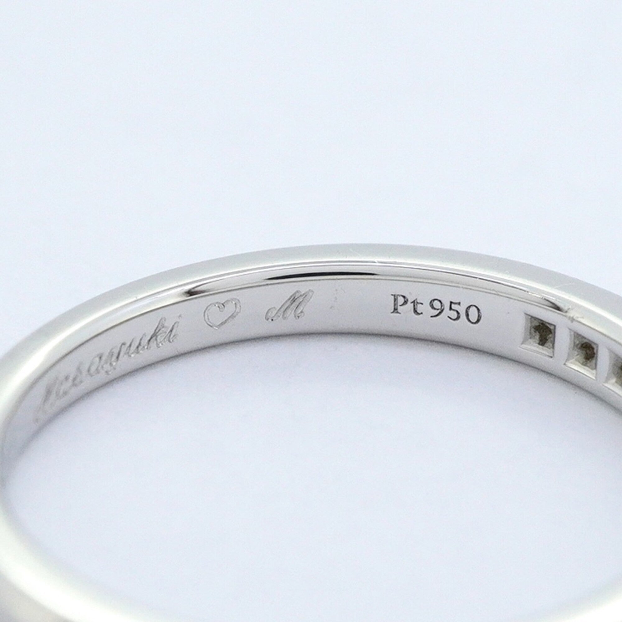 Tiffany Platinum 950 Band Ring (Pre-Owned)