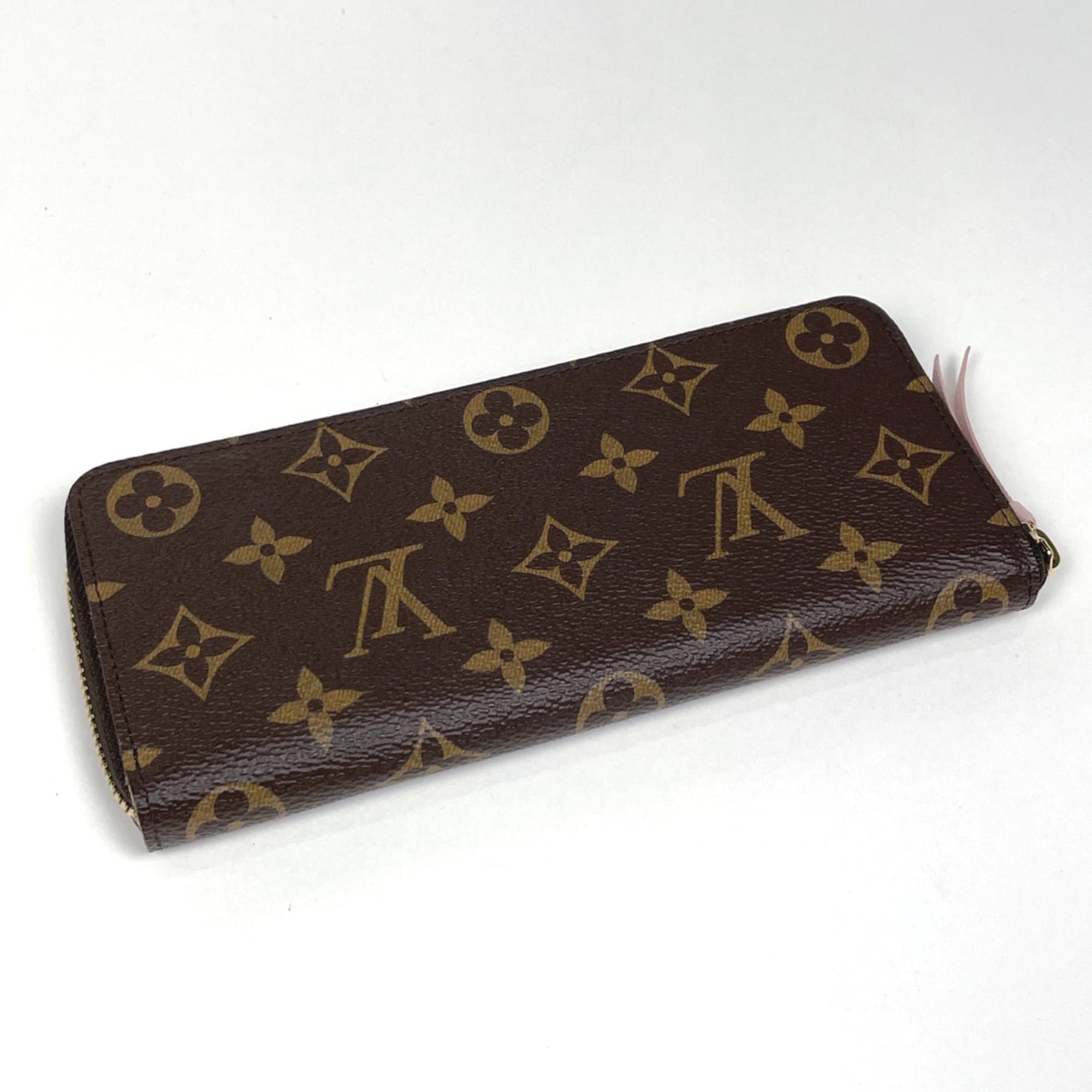 Louis Vuitton Monogram Brown Rose Ballerine Monogram Long Wallet (Bi-Fold) (Pre-Owned)