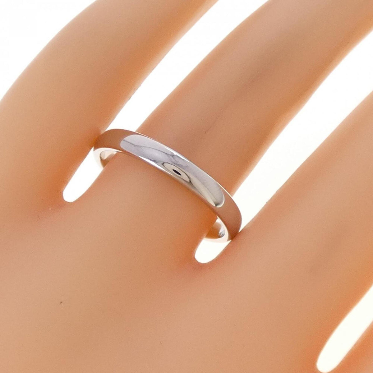 Tiffany Platinum 950 Band Ring (Pre-Owned)