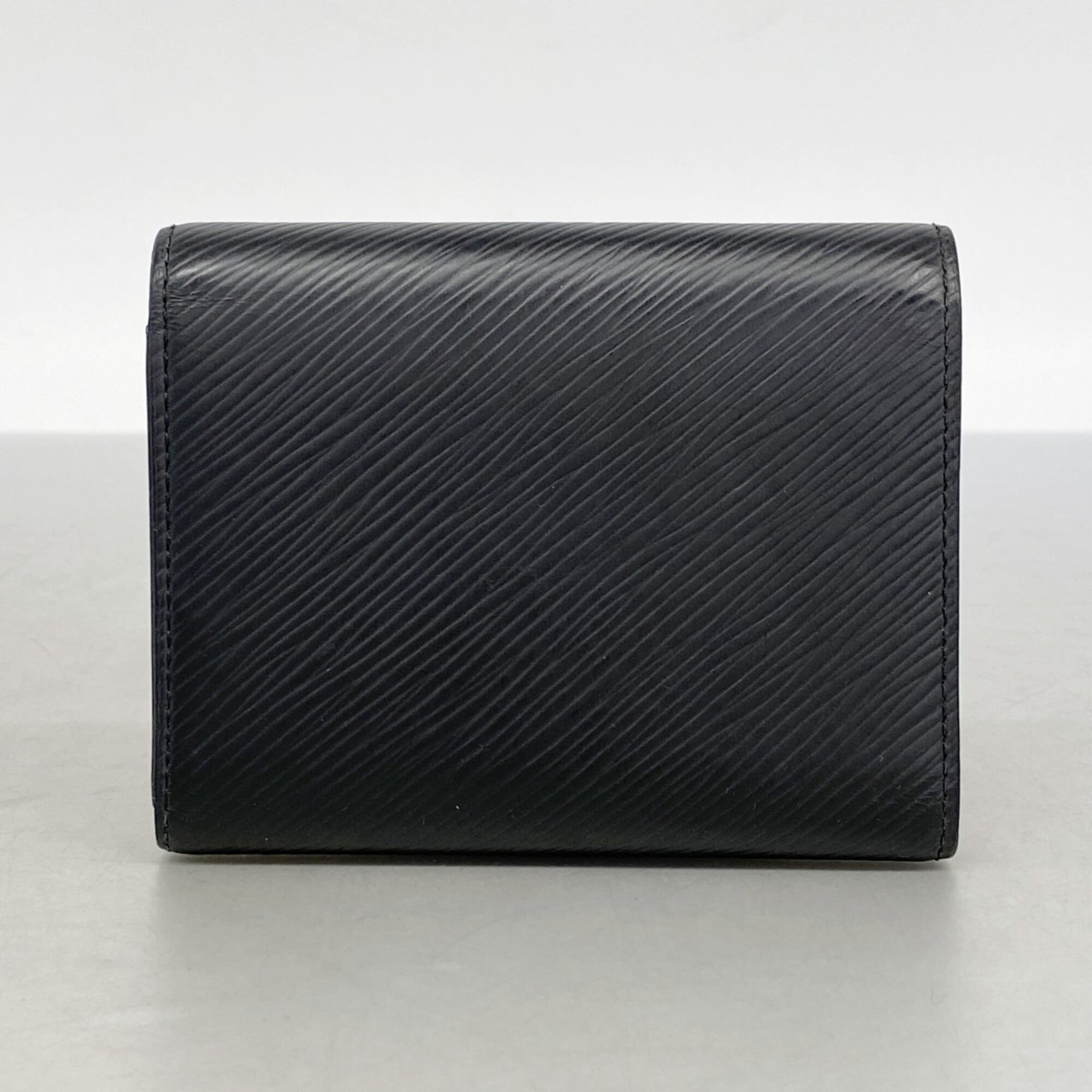Louis Vuitton Noir Wallet (Tri-Fold) (Pre-Owned)