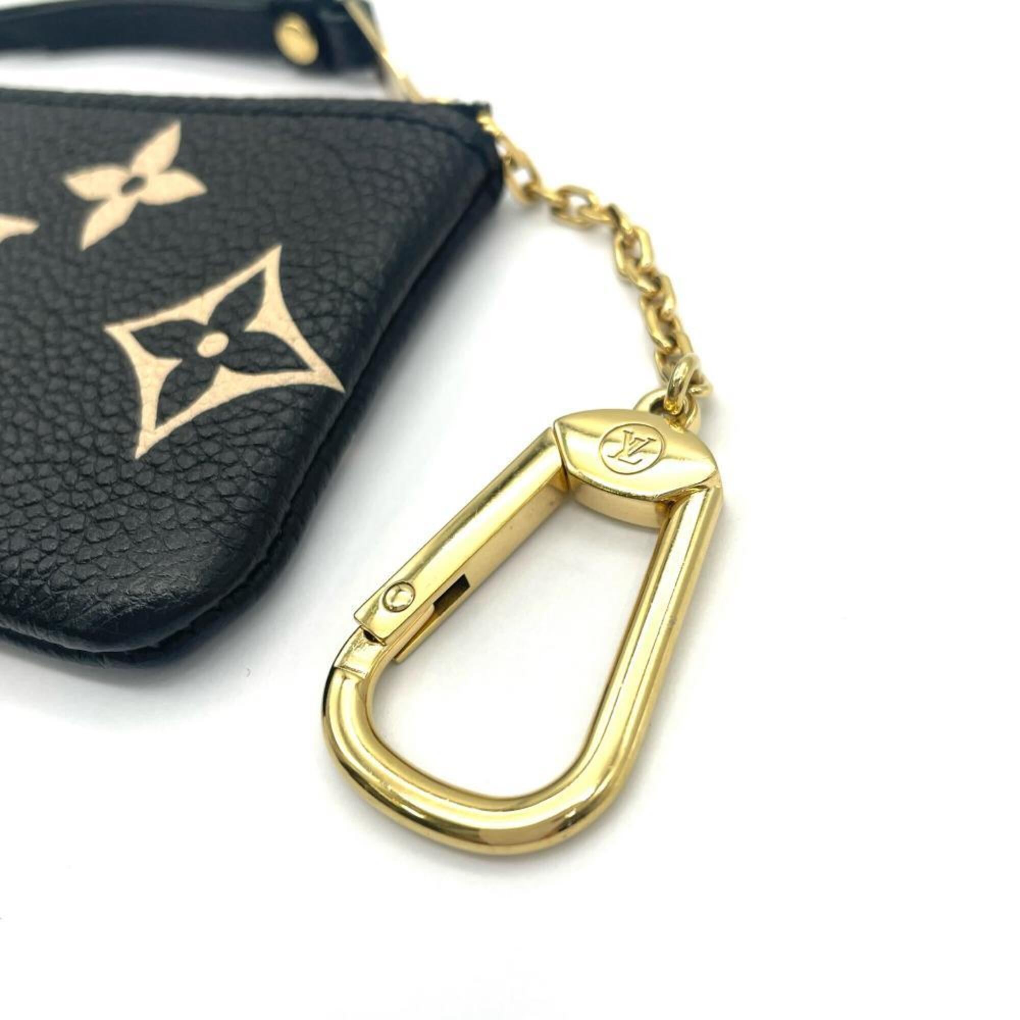 Louis Vuitton Black Noir Monogram Coin Purse/Coin Case (Pre-Owned)