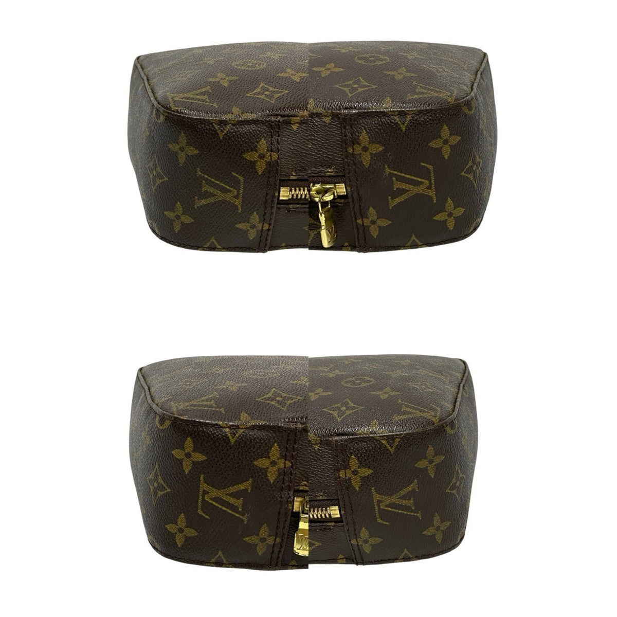 Louis Vuitton Brown Leather Pvc Shoulder Bag (Pre-Owned)