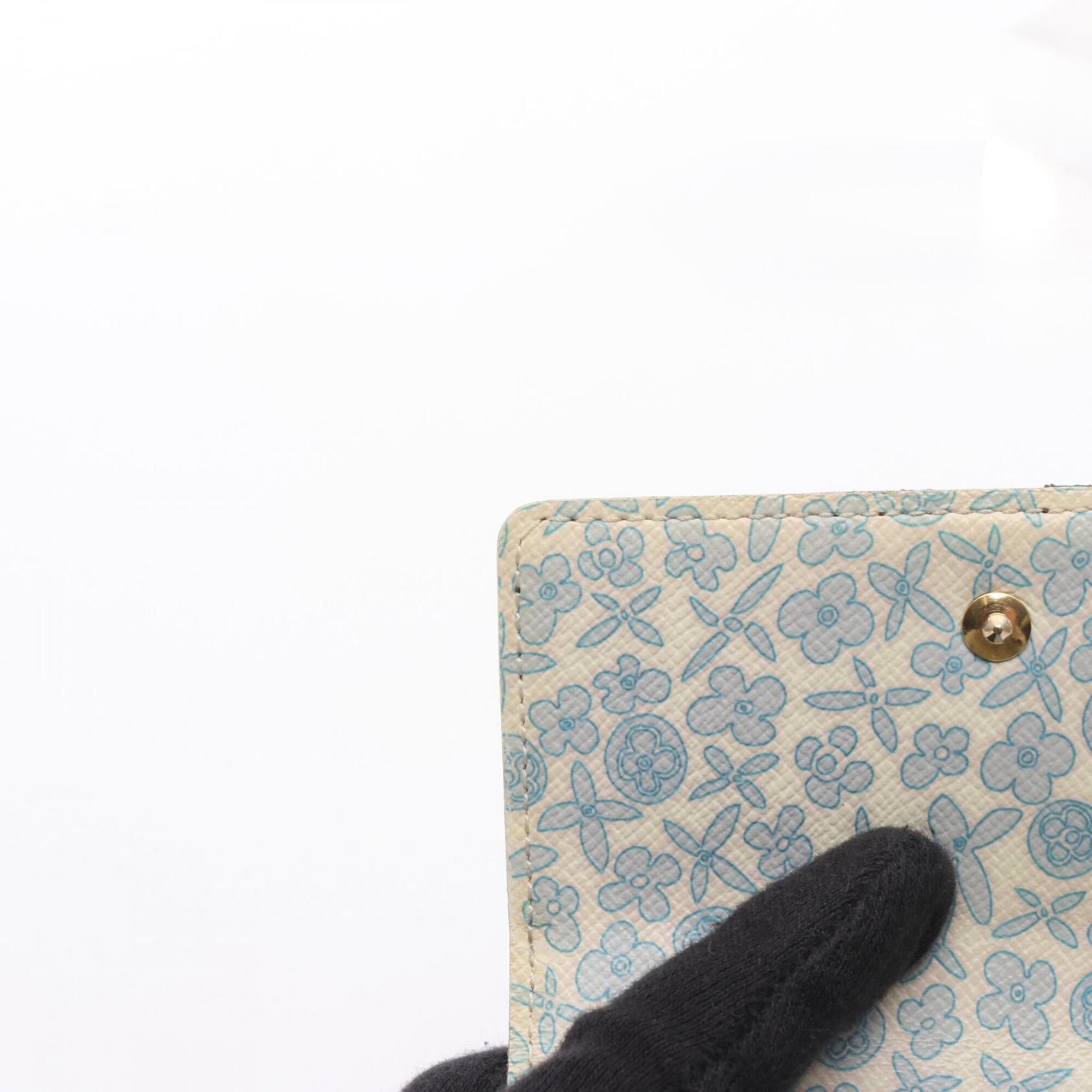 Louis Vuitton Blue Brown White Monogram (Pre-Owned)