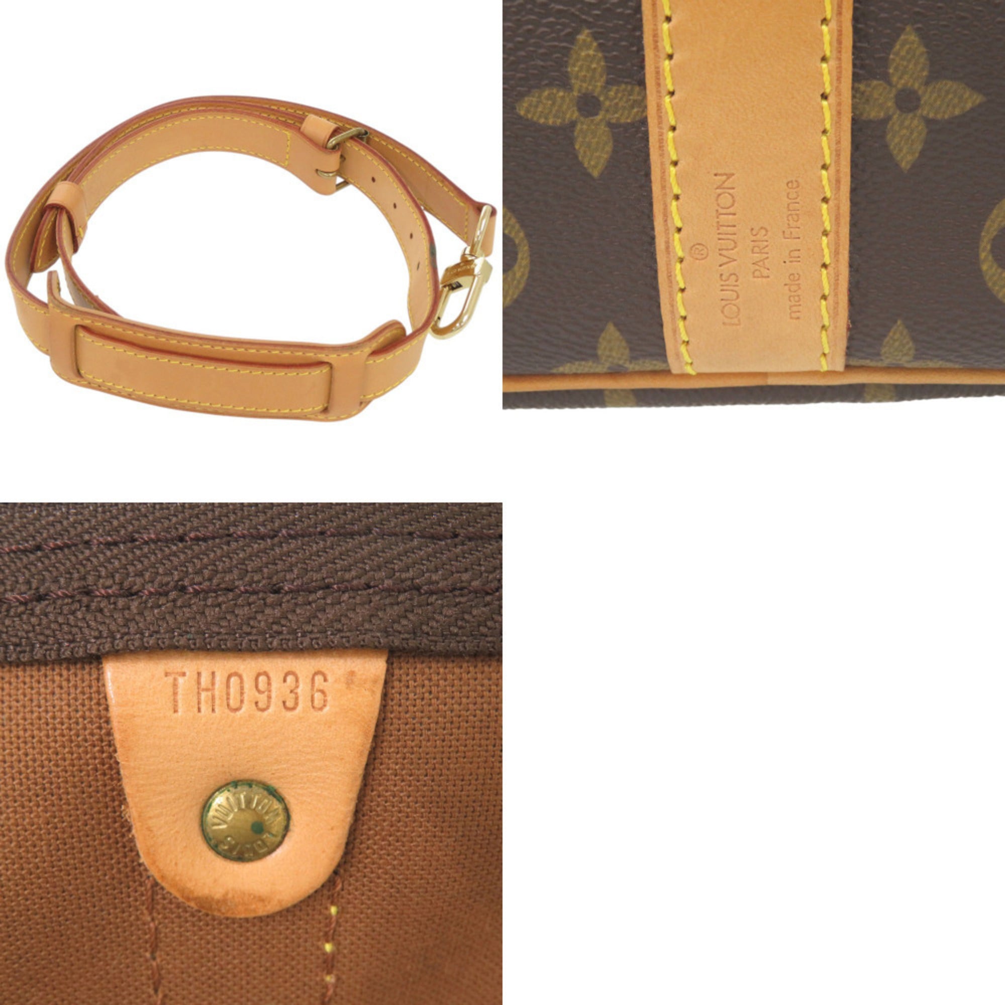 Louis Vuitton Brown Monogram Monogram Boston Bag (Pre-Owned)