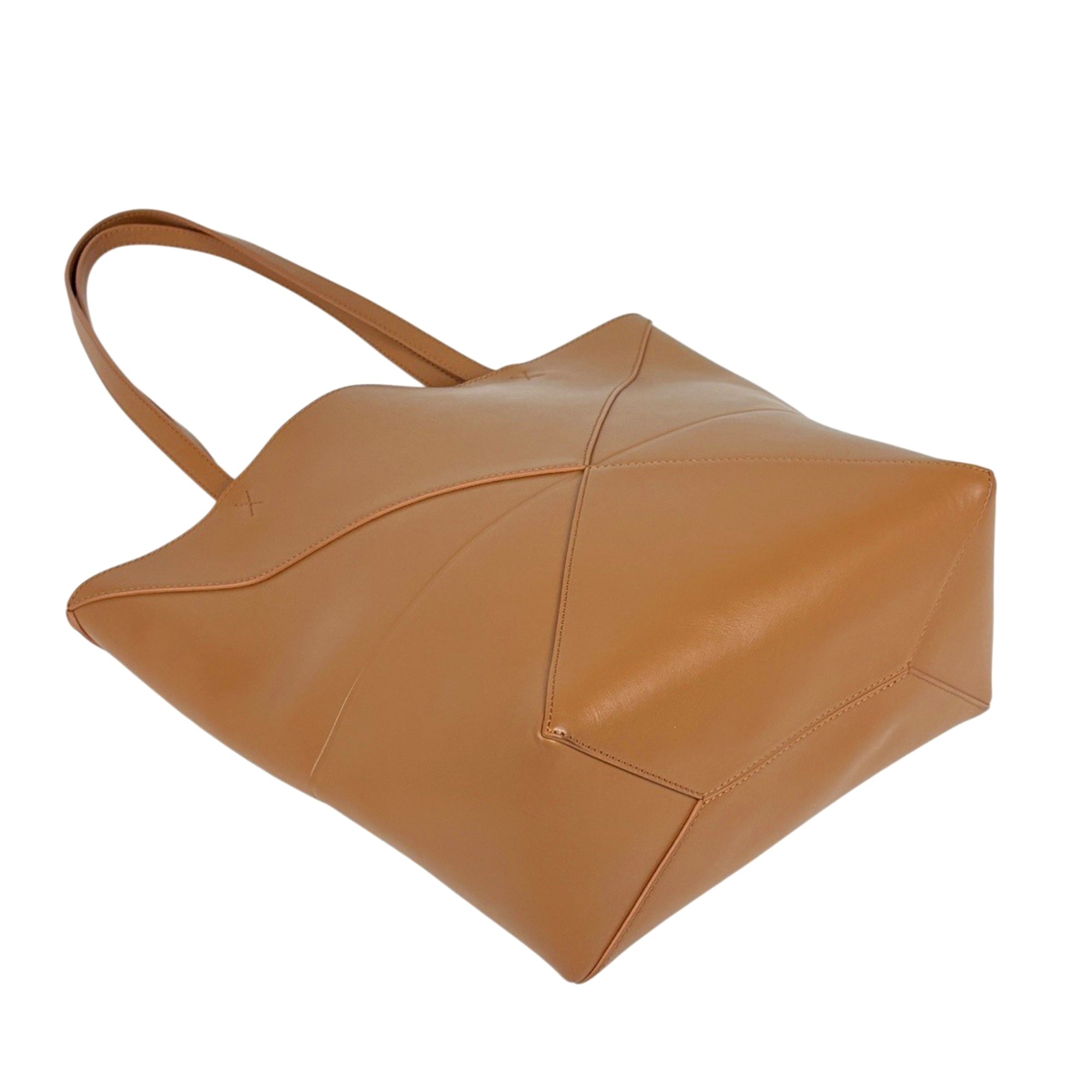 Loewe Camel Leather Tote Bag (Pre-Owned)