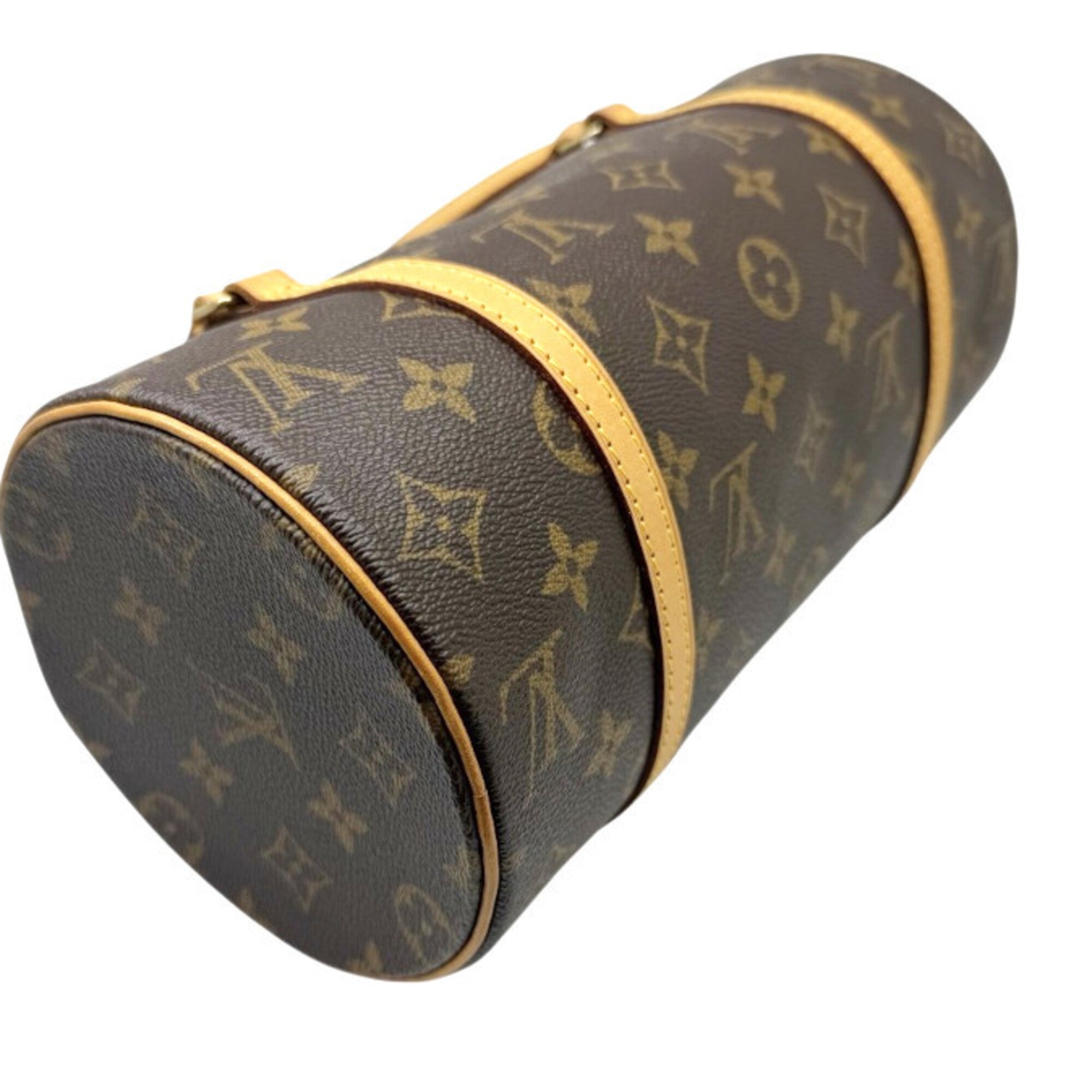 Louis Vuitton Brown Monogram Boston Bag Handbag (Pre-Owned)