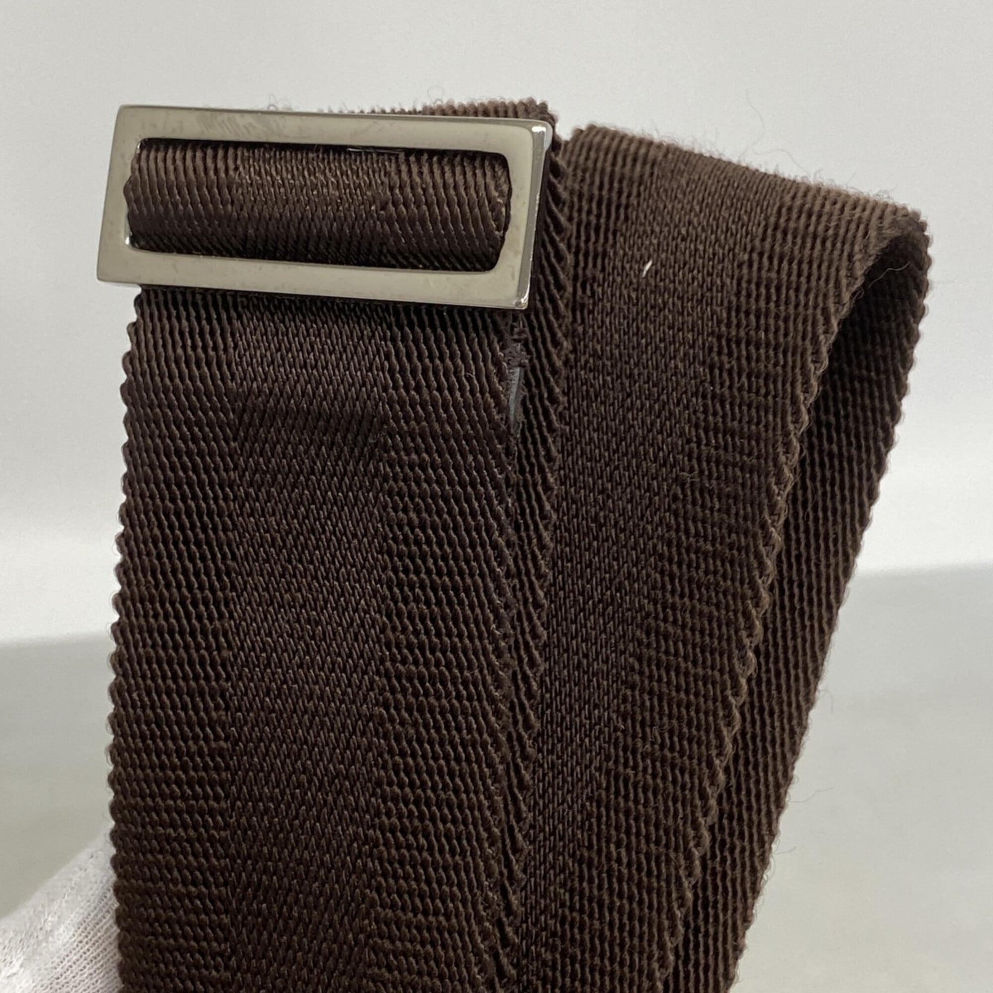 Gucci Brown Canvas Shoulder Bag (Pre-Owned)