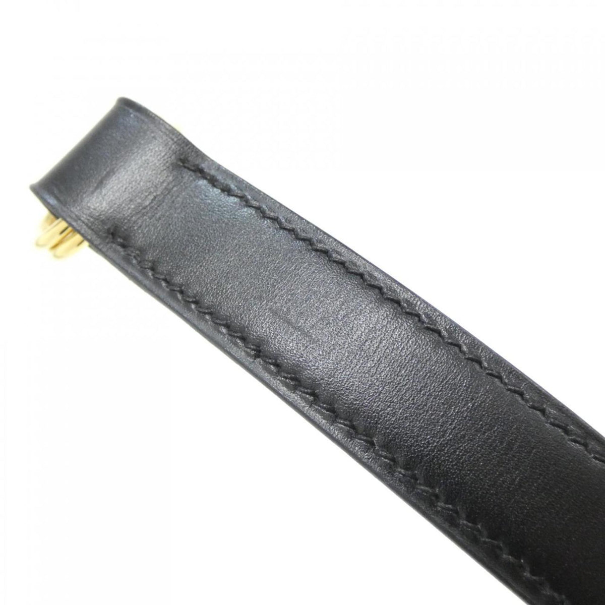 Hermes Black Box Calf Leather Fanny Pack (Pre-Owned)