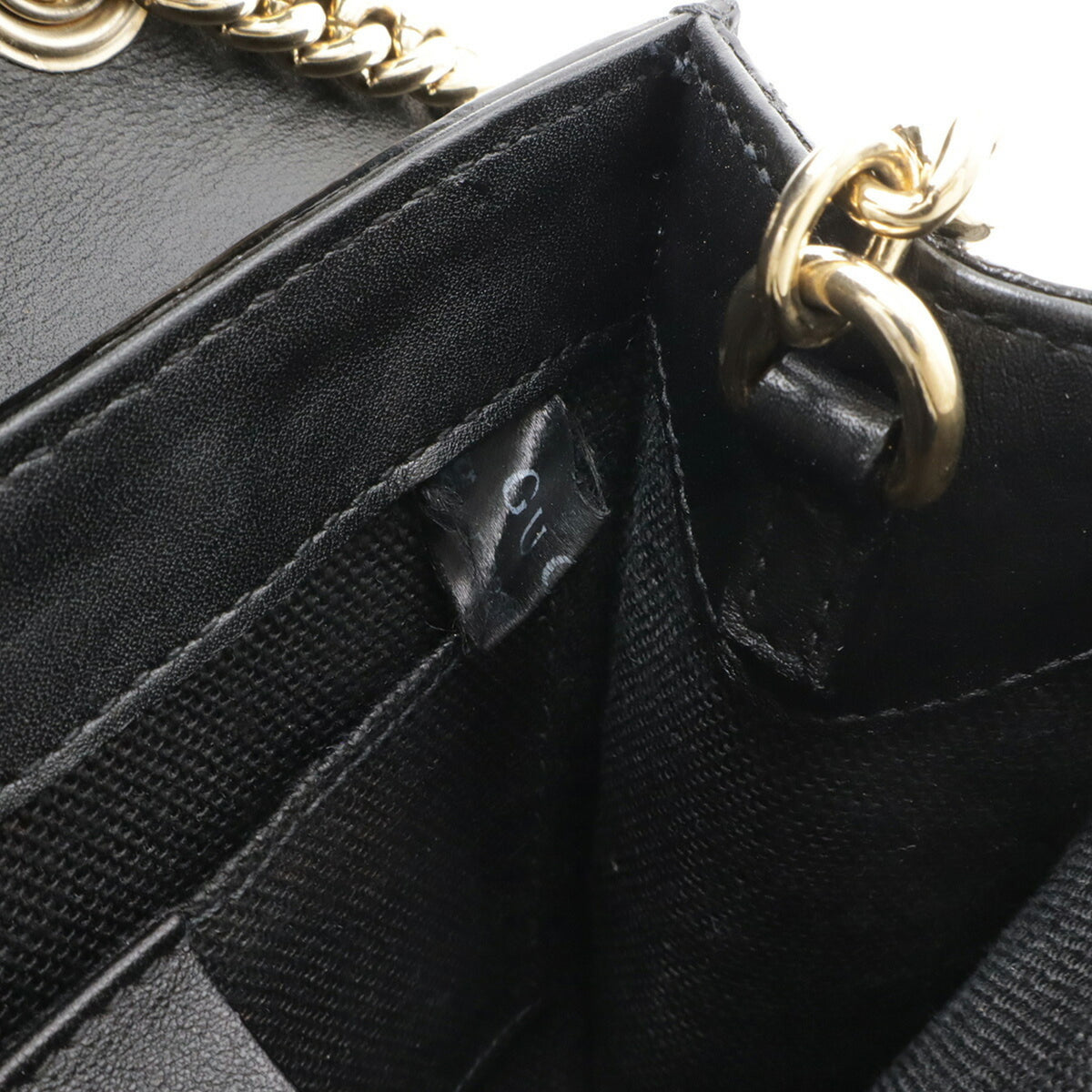 Gucci Black Leather Shoulder Bag (Pre-Owned)