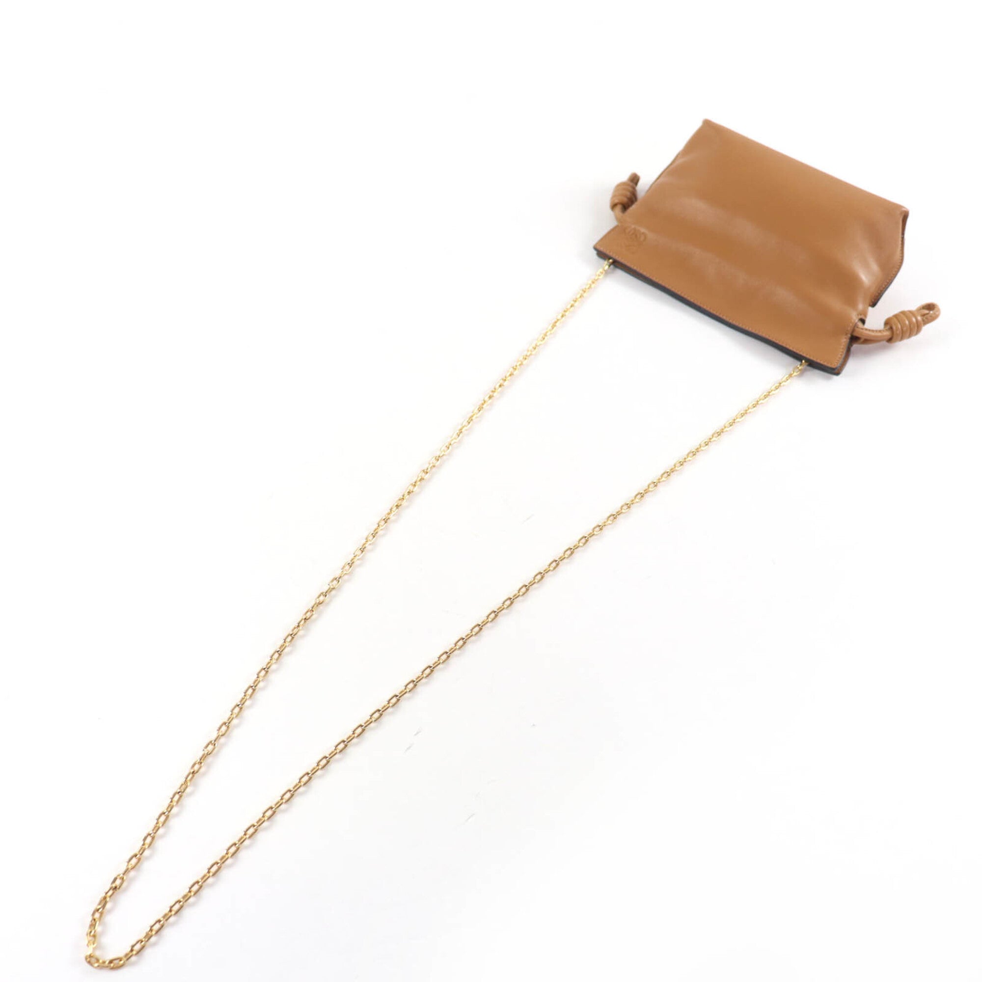 Loewe Brown Leather Shoulder Bag (Pre-Owned)