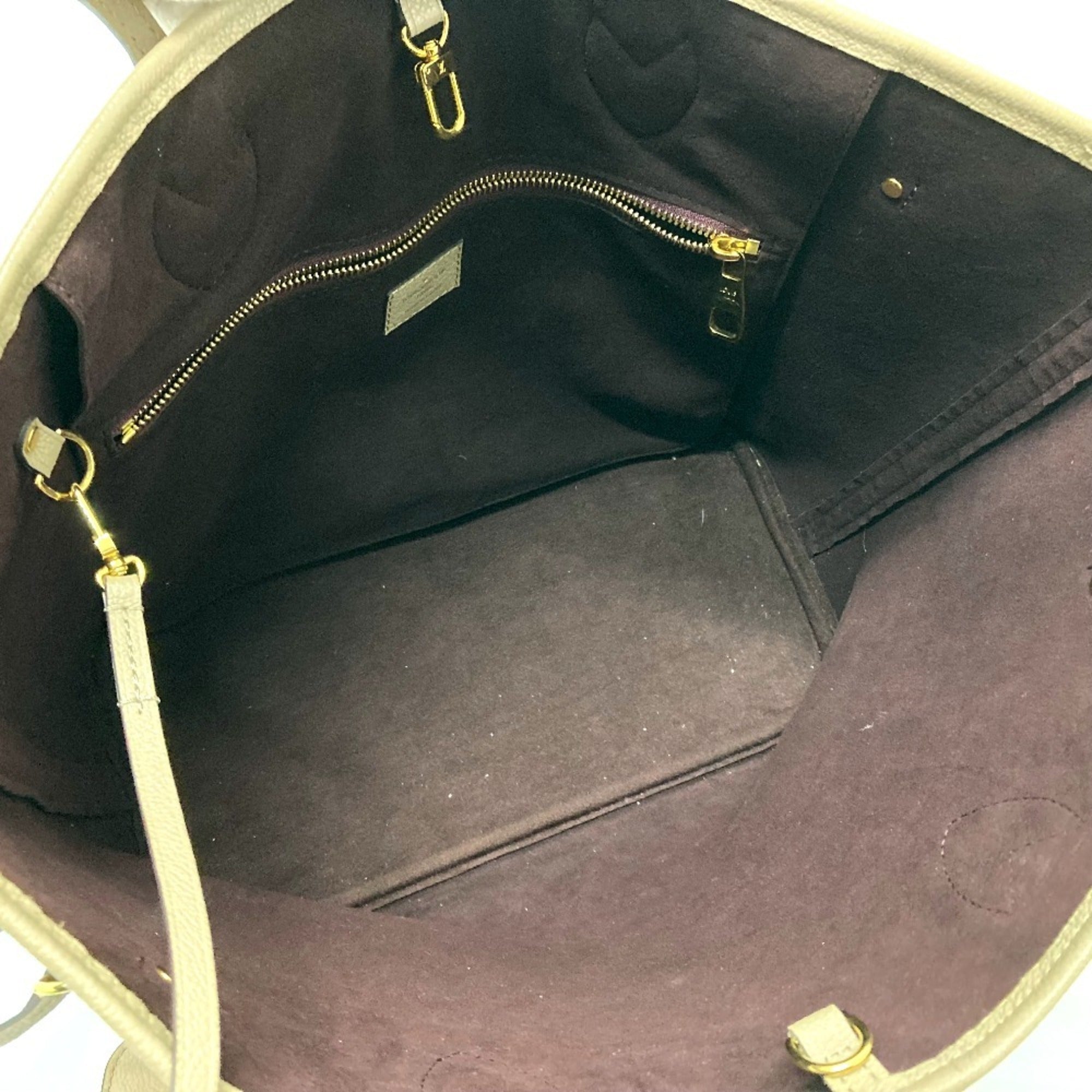 Louis Vuitton Grayish Monogram Empreinte Shoulder Bag Tote Bag (Pre-Owned)