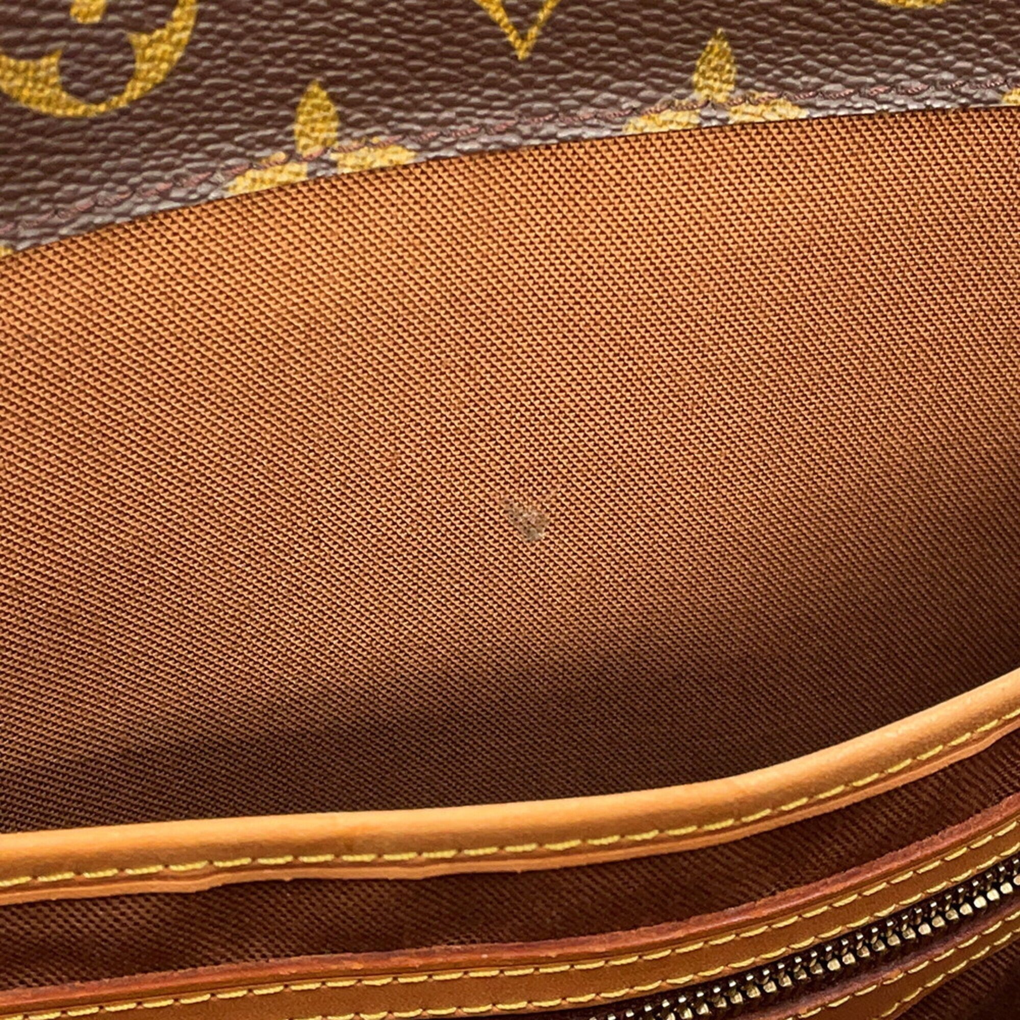 Louis Vuitton Monogram Brown Monogram Handbag Shoulder Bag Tote Bag (Pre-Owned)