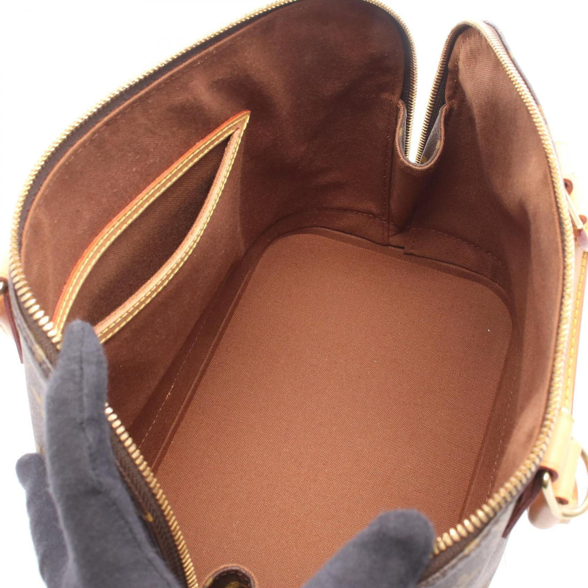 Louis Vuitton Brown Monogram Handbag (Pre-Owned)