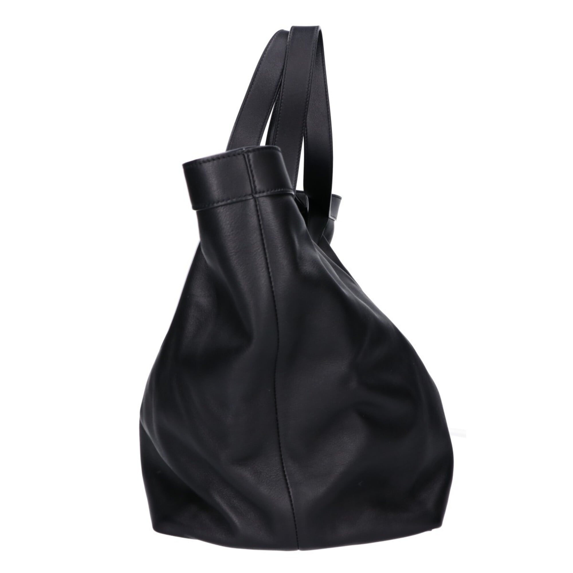 Saint Laurent Black Leather Tote Bag (Pre-Owned)