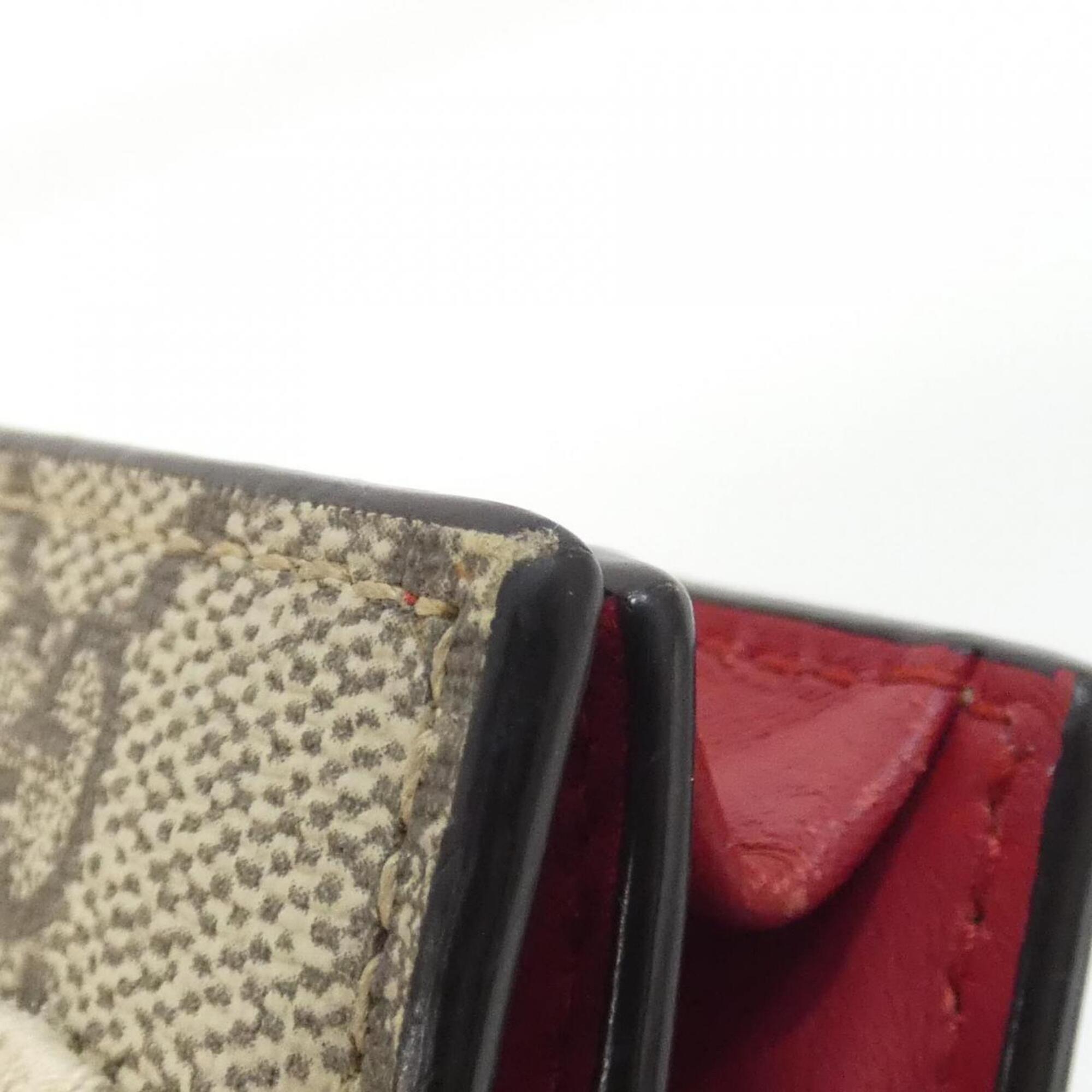 Gucci Beige Gg Supreme Canvas Wallet (Bi-Fold) (Pre-Owned)