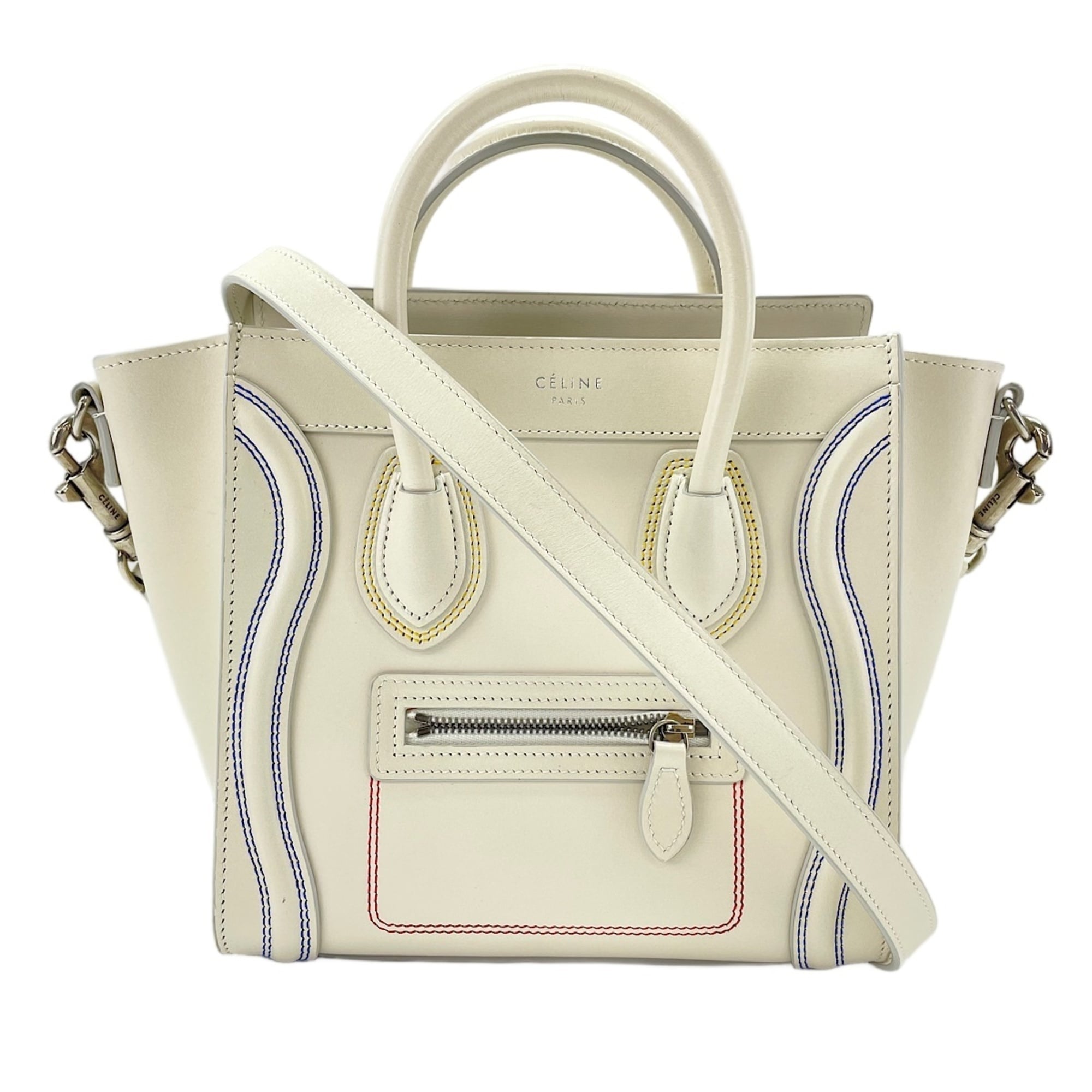 Celine Luggage Beige Handbag (Pre-Owned)