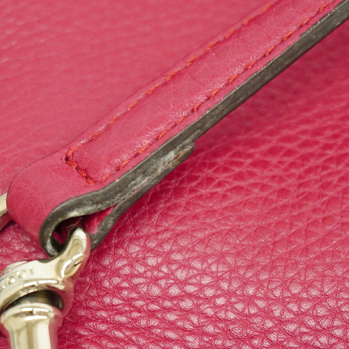 Gucci Pink Leather Handbag (Pre-Owned)