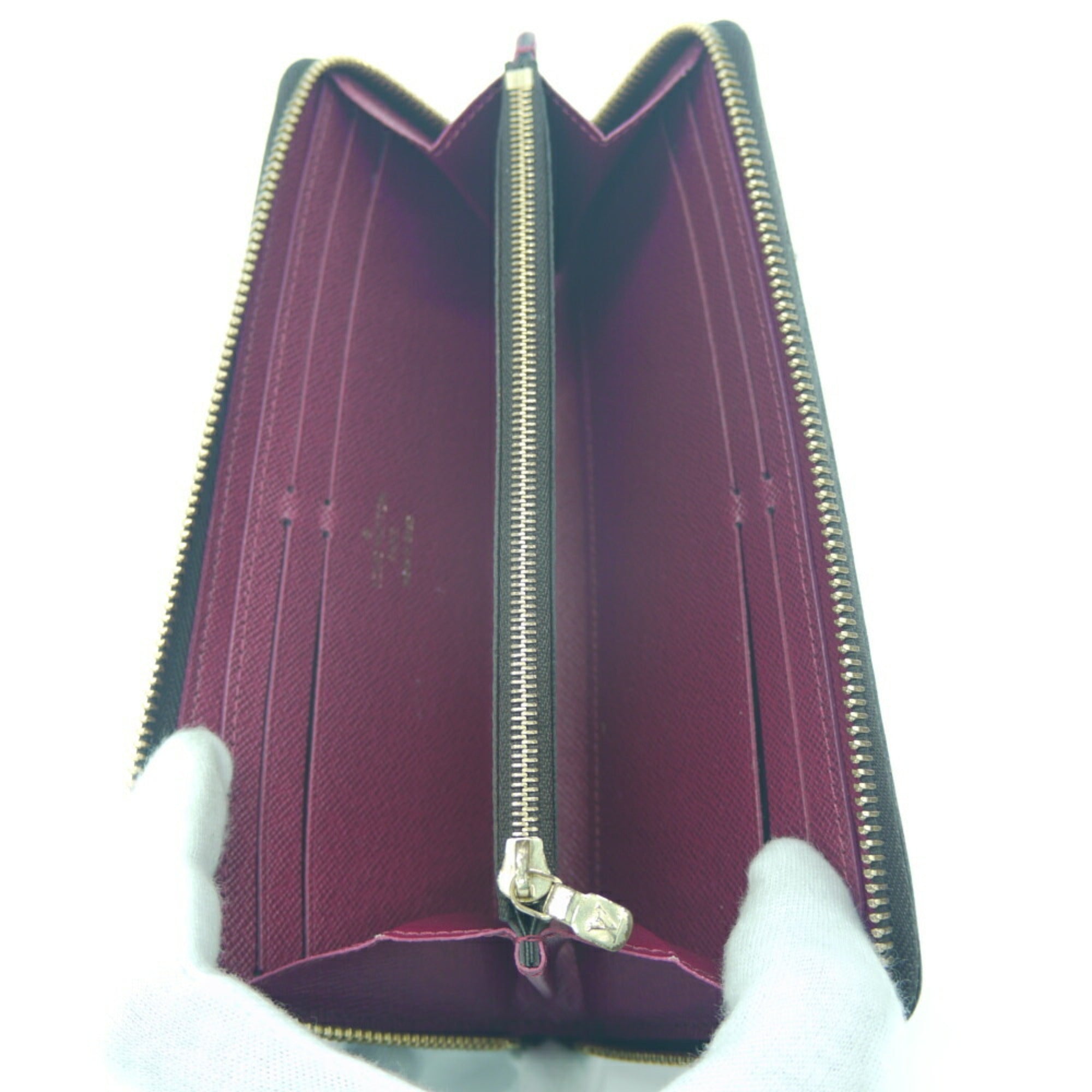 Louis Vuitton Fuchsia Monogram Long Wallet (Bi-Fold) (Pre-Owned)