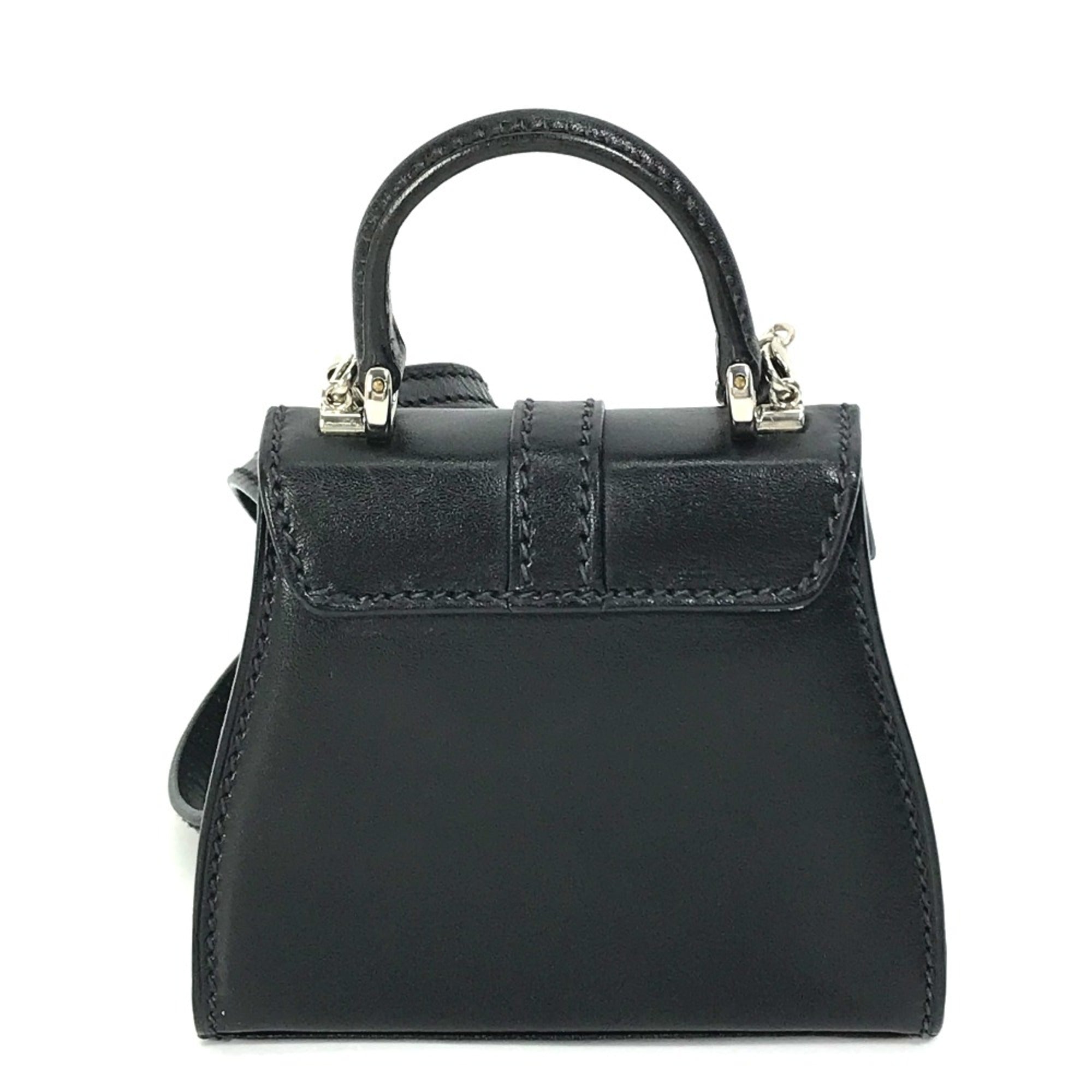 Gucci Black Leather Shoulder Bag (Pre-Owned)