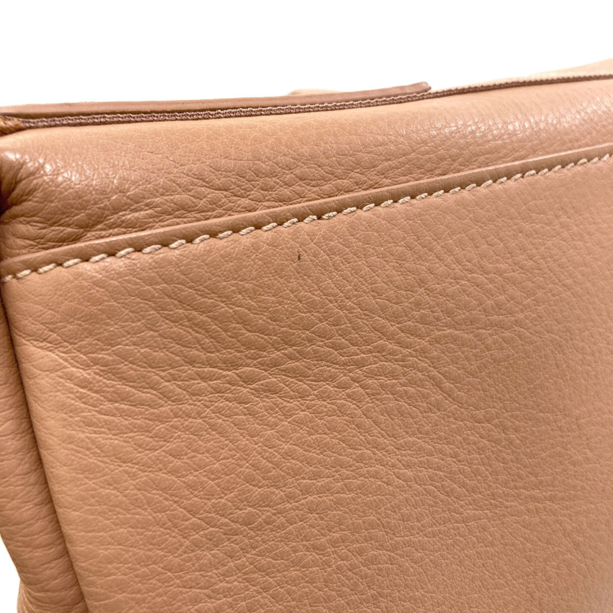 Balenciaga Brown Leather Handbag Pouch (Pre-Owned)