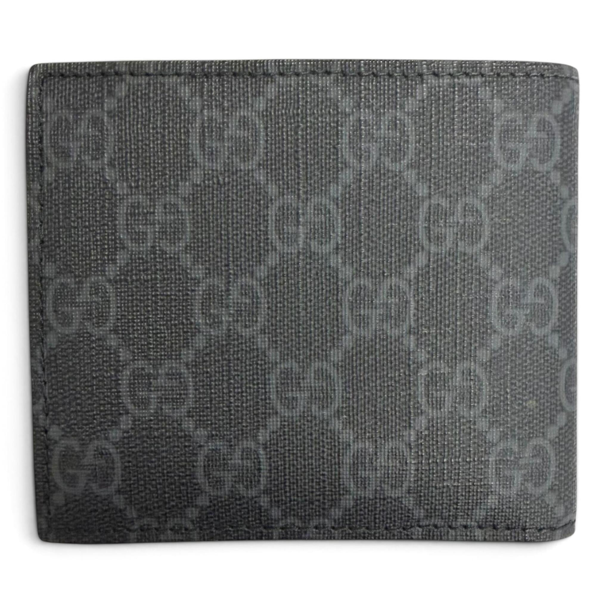 Gucci Gray Gg Supreme Wallet (Bi-Fold) (Pre-Owned)