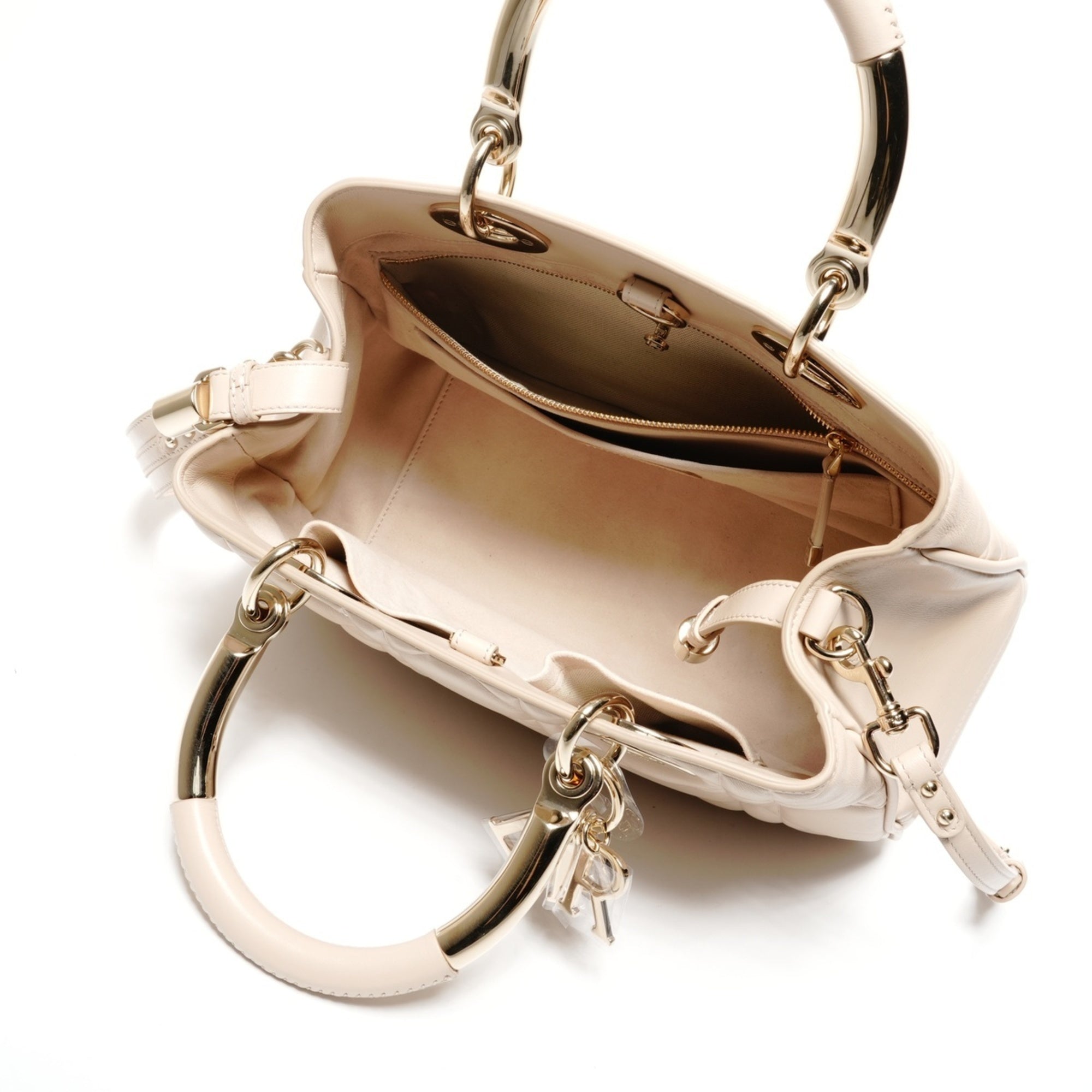 Christian Dior Beige Handbag (Pre-Owned)