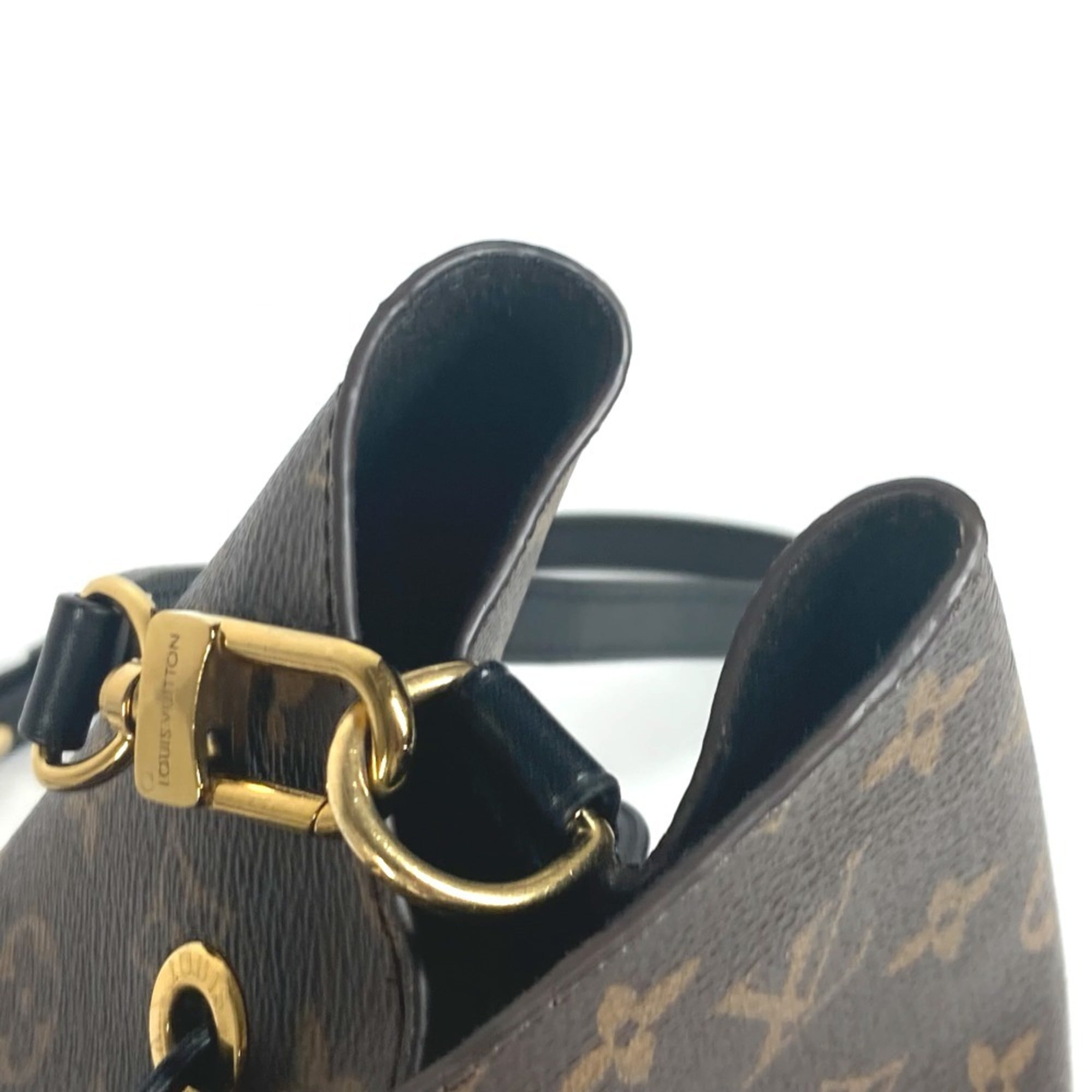 Louis Vuitton Black Brown Noir Monogram Shoulder Bag (Pre-Owned)