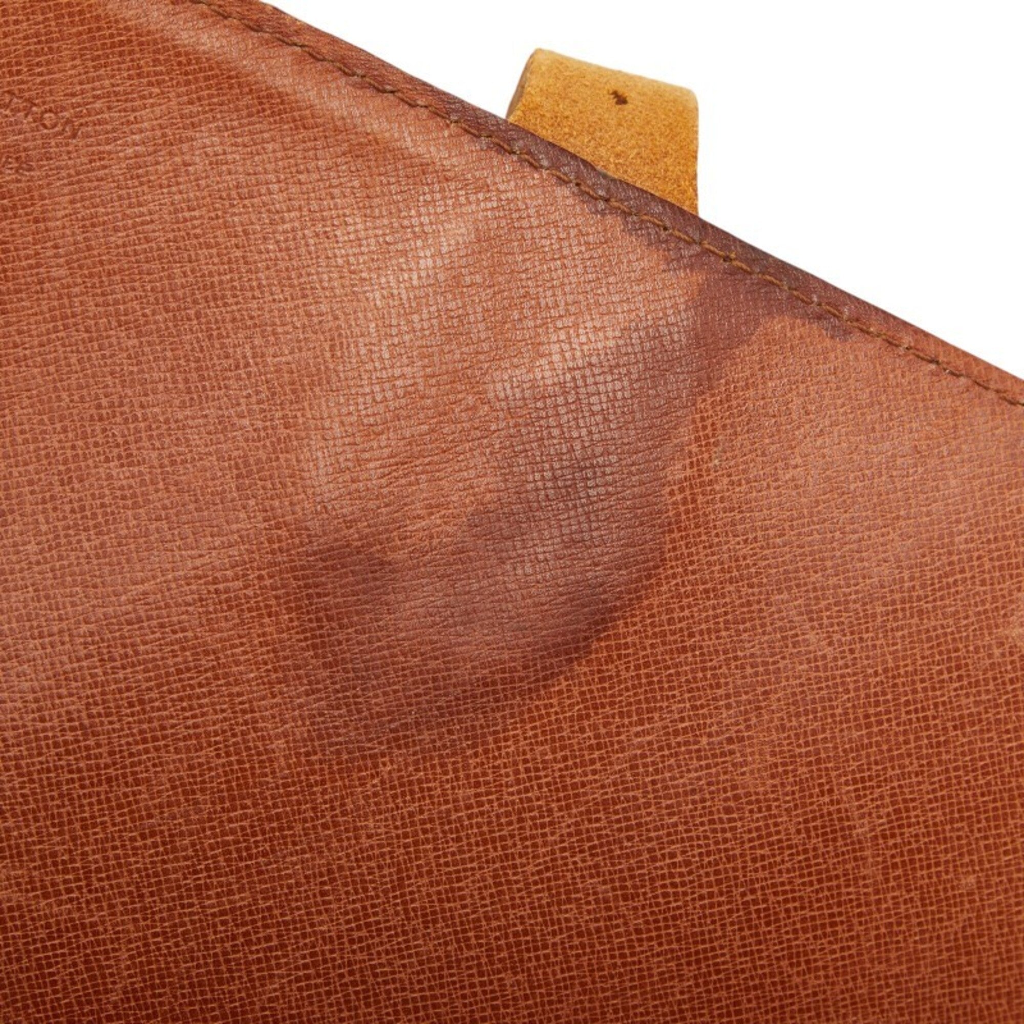 Louis Vuitton Monogram Brown Pvc Leather Shoulder Bag (Pre-Owned)