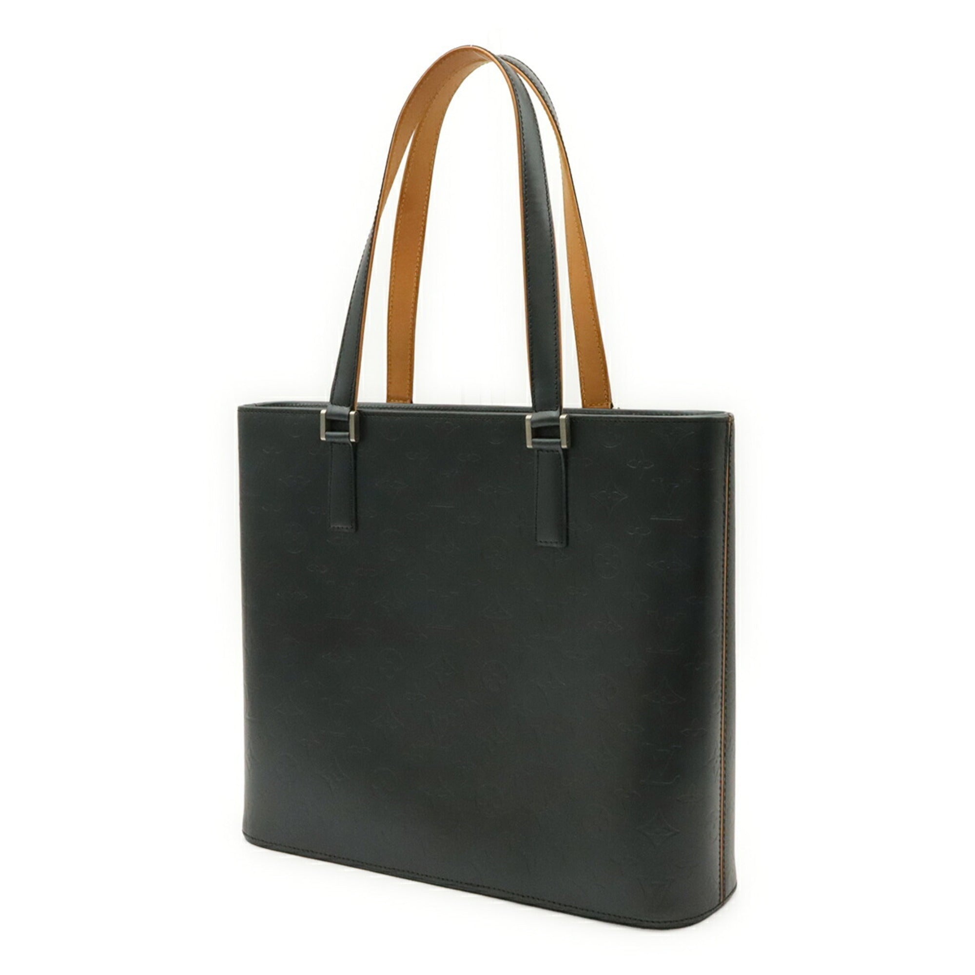 Louis Vuitton Blue Monogram Monogram Mat Shoulder Bag Tote Bag (Pre-Owned)