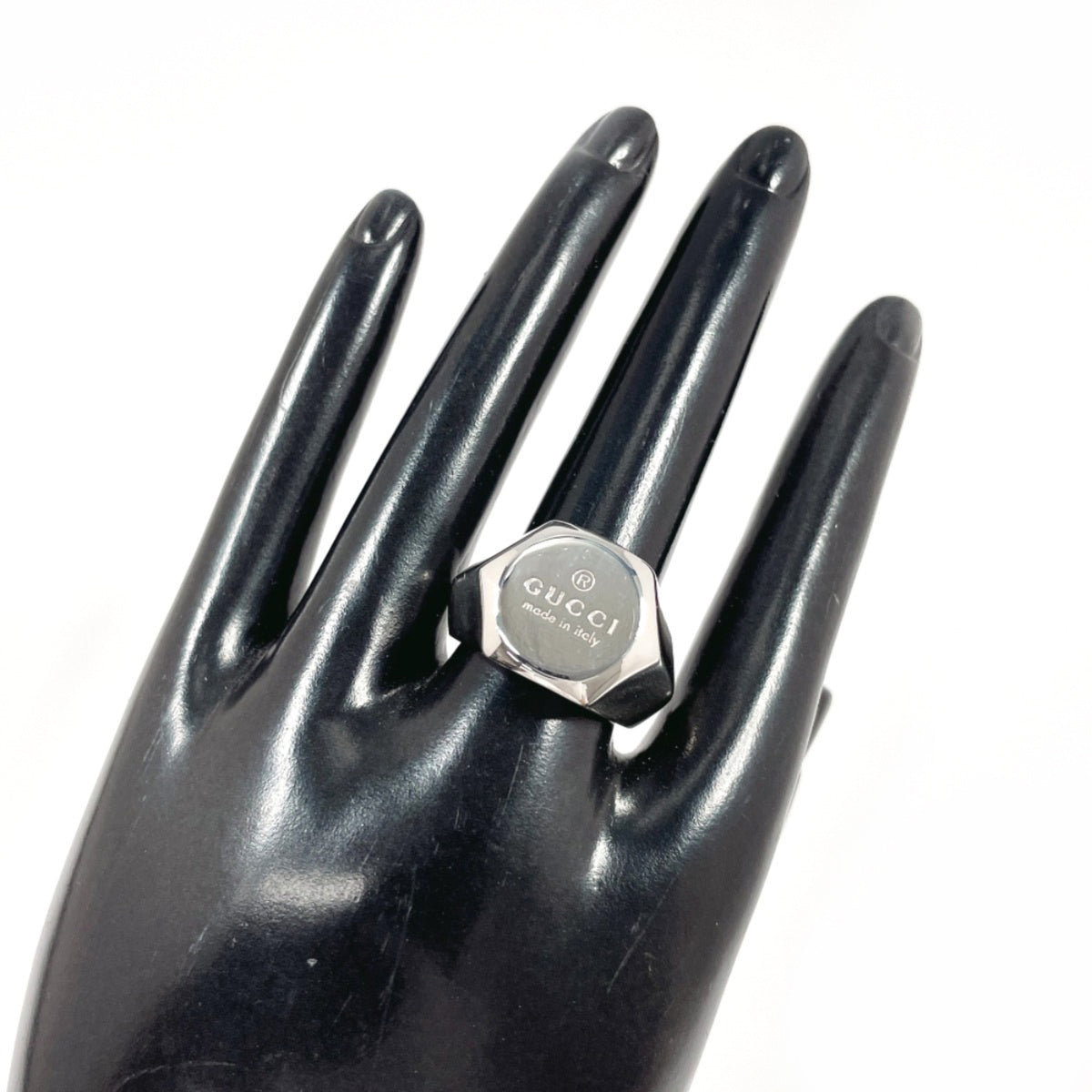 Gucci Silver Silver 925 Band Ring (Pre-Owned)