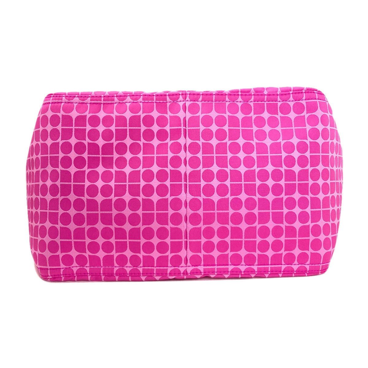 Kate Spade Pink Polyester Leather Tote Bag (Pre-Owned)