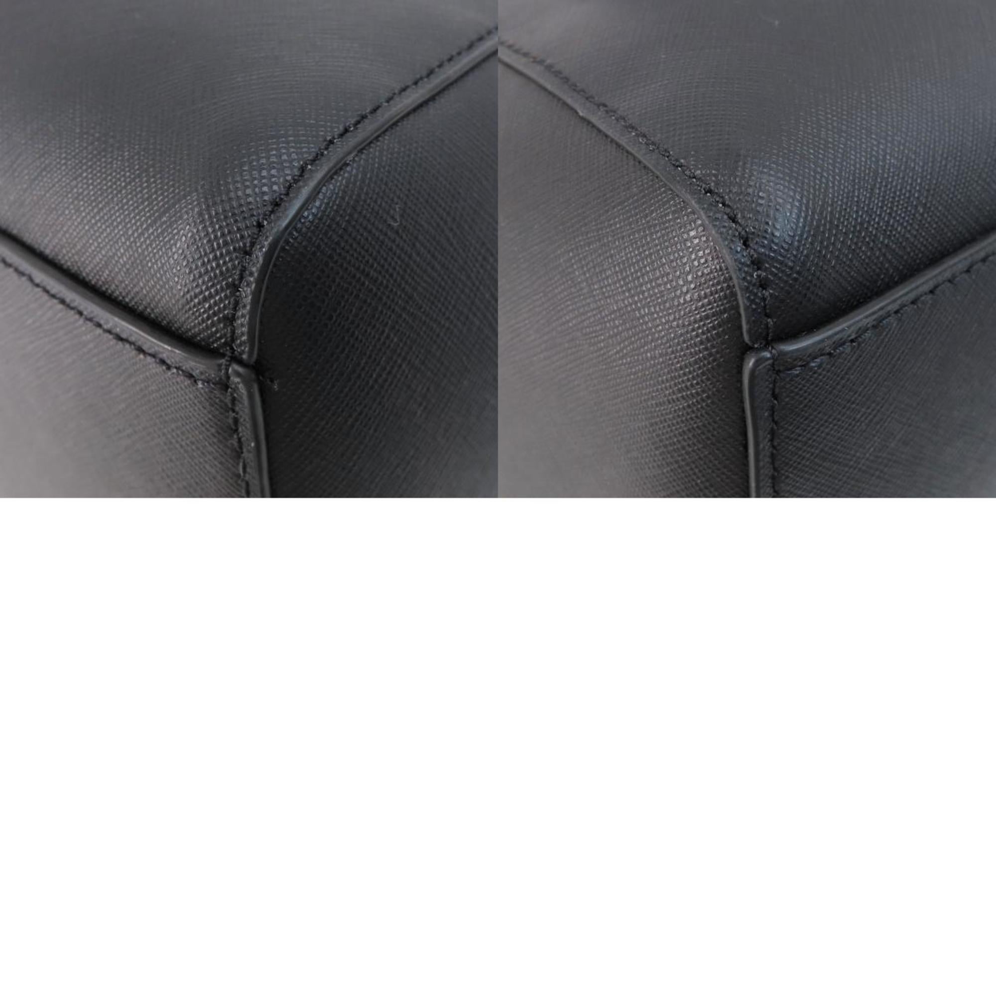 Michael Kors Black Pvc Tote Bag (Pre-Owned)