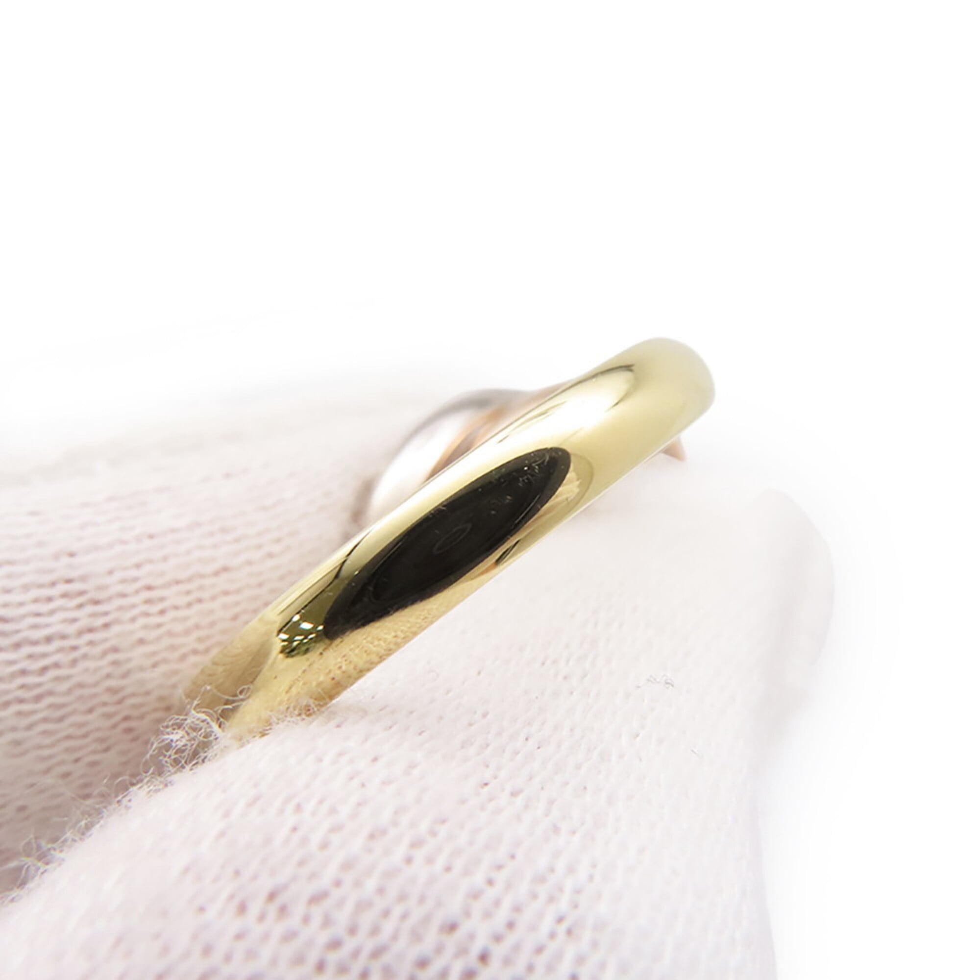 Cartier Trinity Yellow Gold (18K) Pink Gold (18K) White Gold (18K) Band Ring (Pre-Owned)