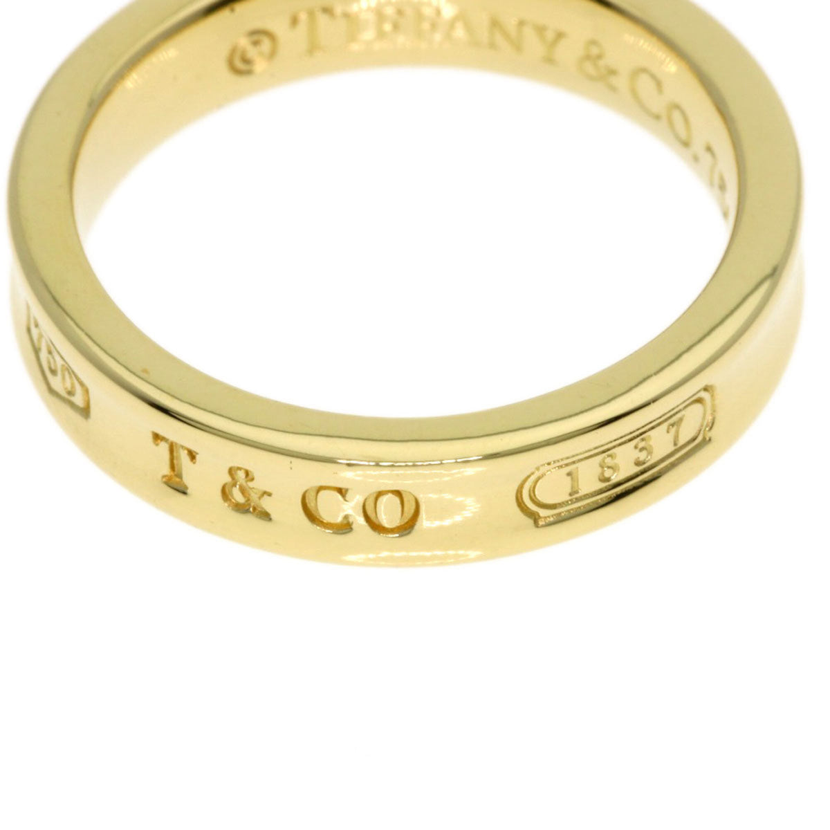 Tiffany Yellow Gold (18K) Band Ring (Pre-Owned)