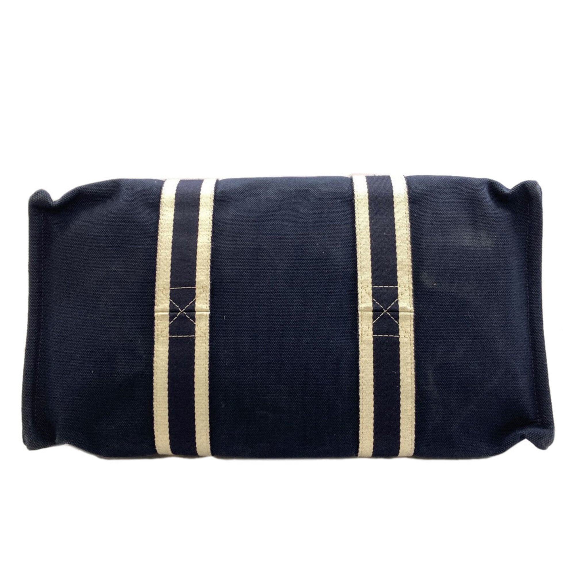 Hermes Bora Bora Navy Canvas Tote Bag (Pre-Owned)