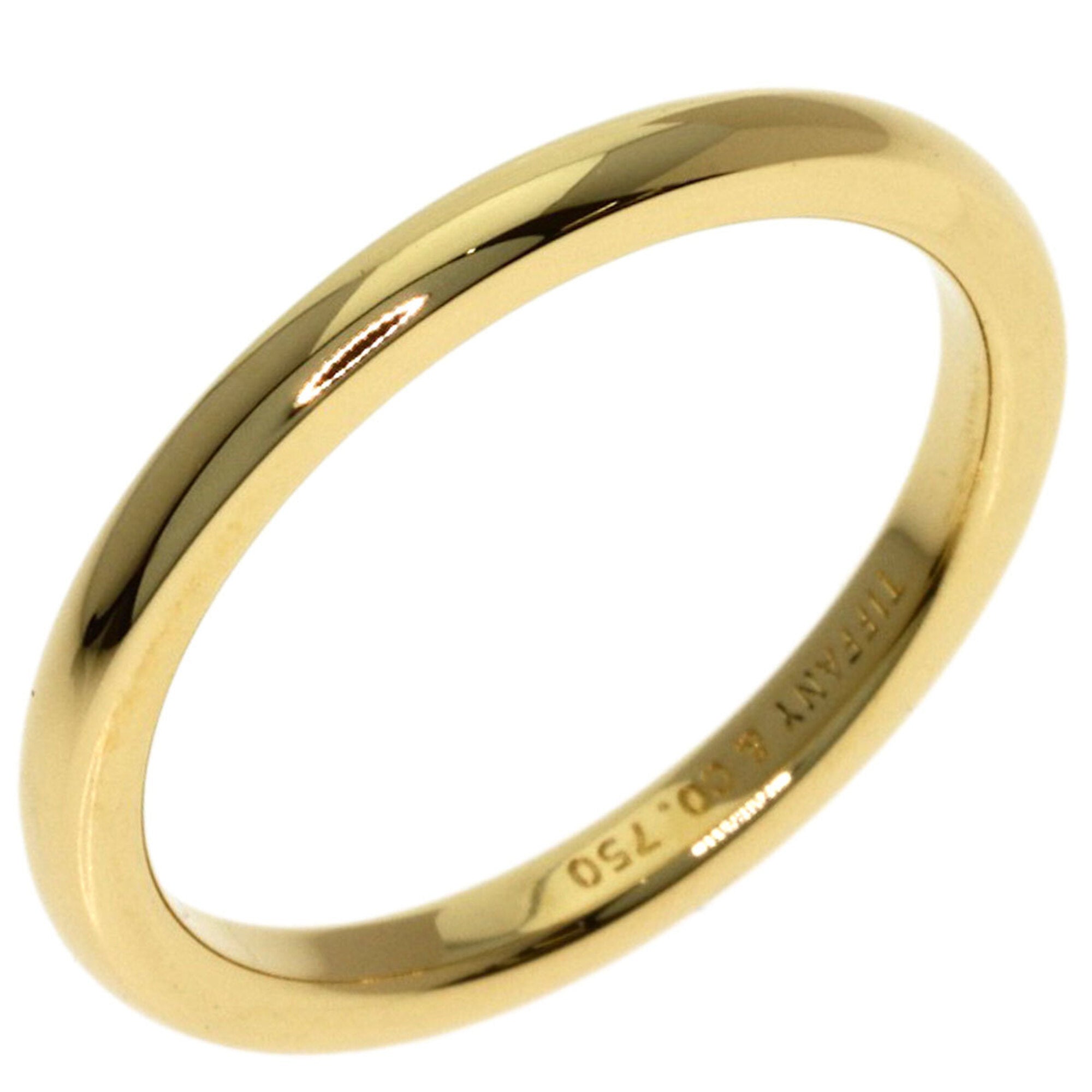 Tiffany Yellow Gold (18K) Band Ring (Pre-Owned)